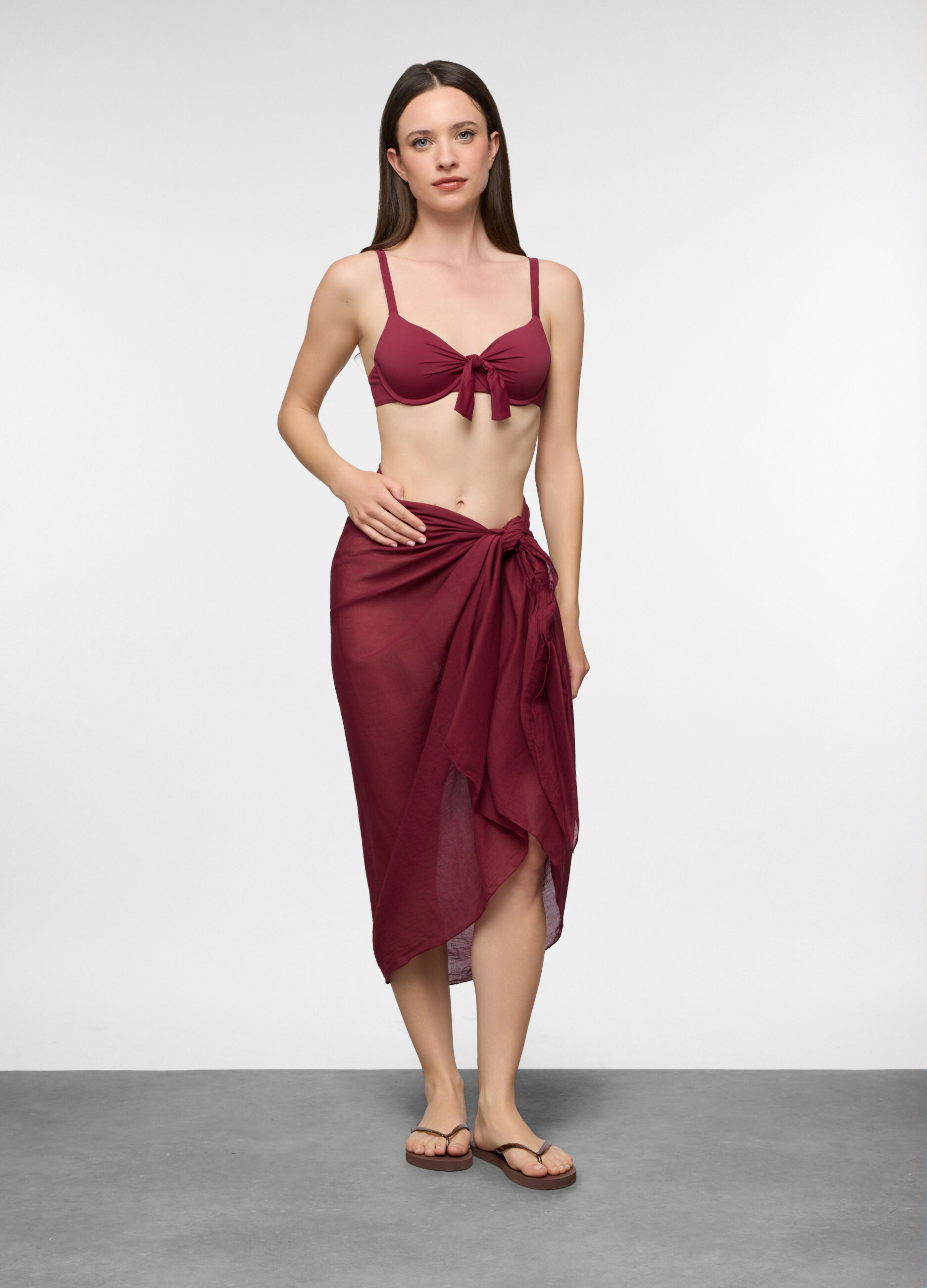 Costume bikini top a balconcino donna