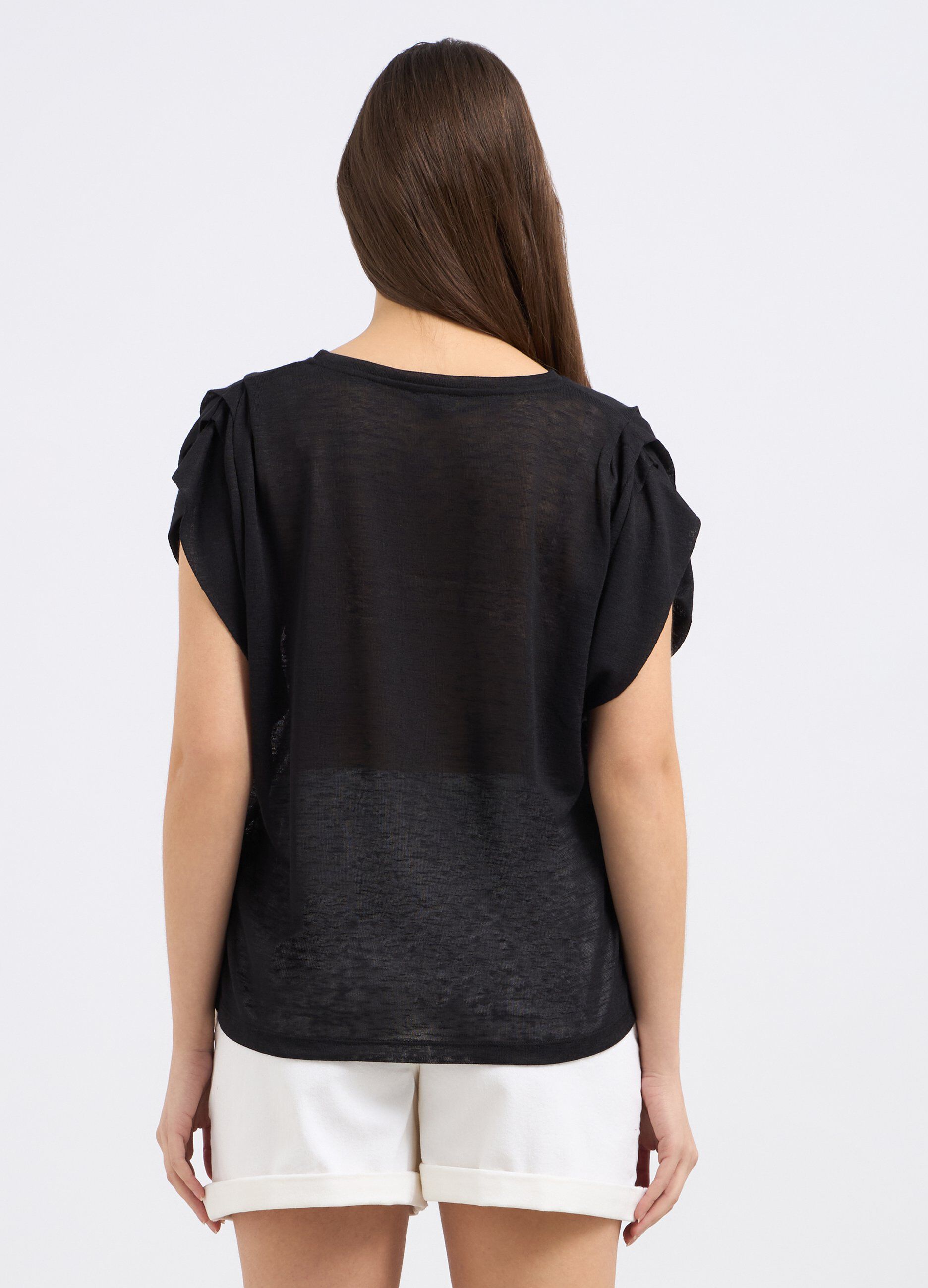 T-shirt in misto viscosa donna_1