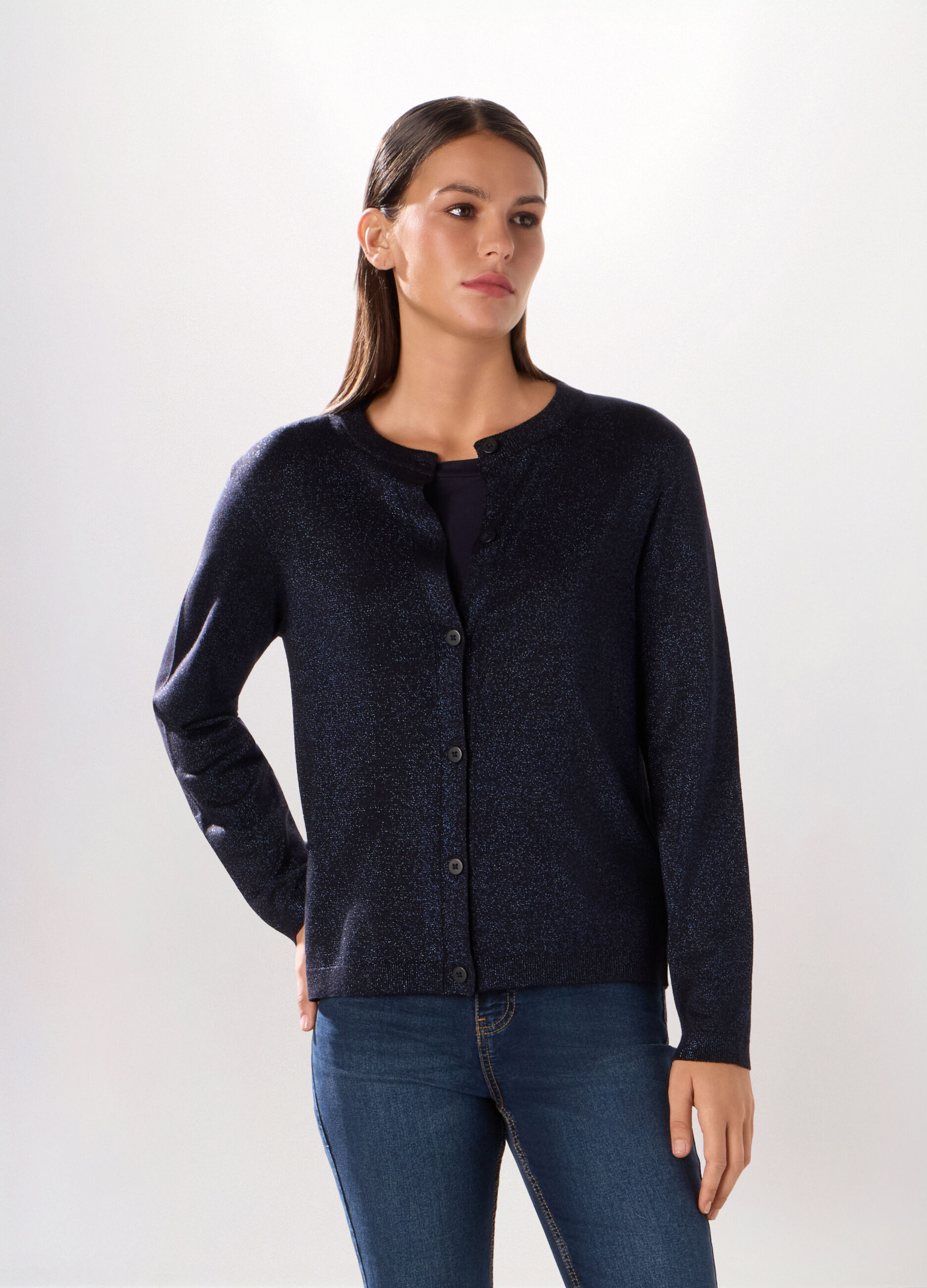 Tricot a maniche corte misto viscosa donna_0