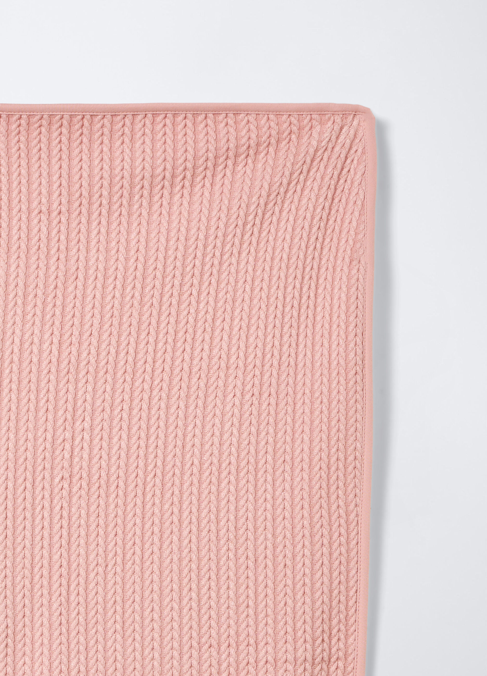 Coperta velour Disney a treccia neonata_3