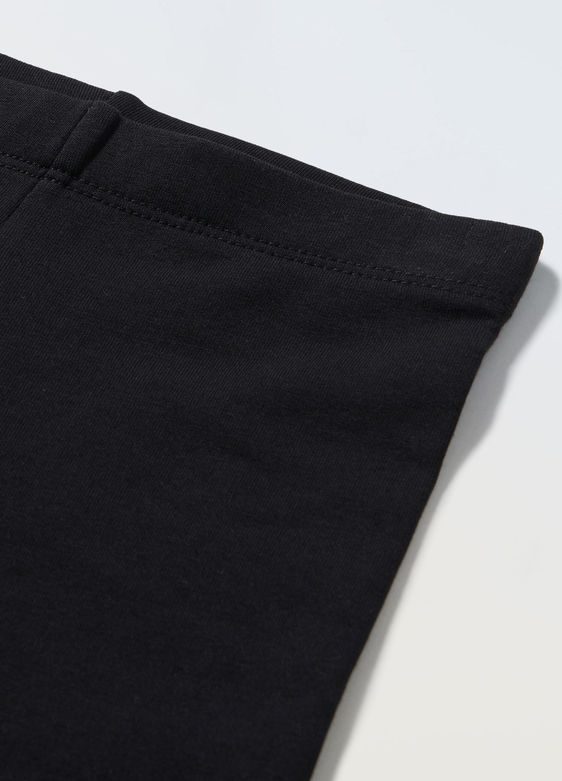 Leggings in french terry bambina_1