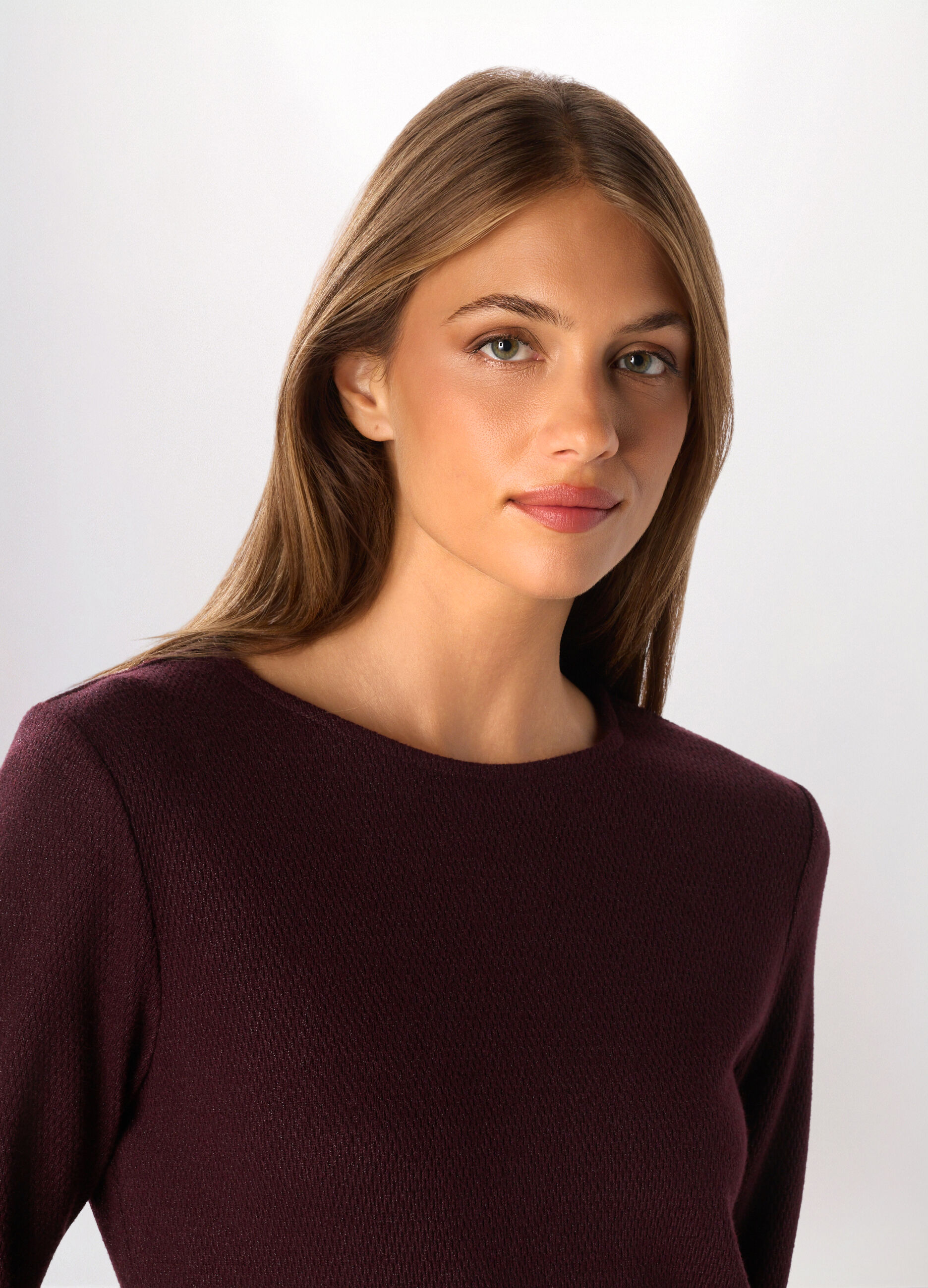 T-shirt misto viscosa donna_2