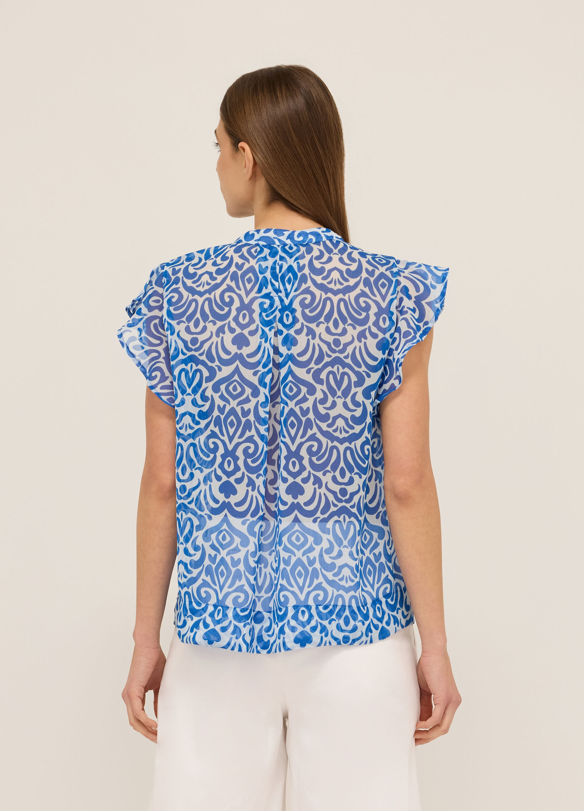 Camicia con stampa donna_1