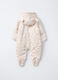 Tutina imbottita Disney velour misto cotone neonata_1