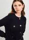 Cardigan tricot con tasche donna_2