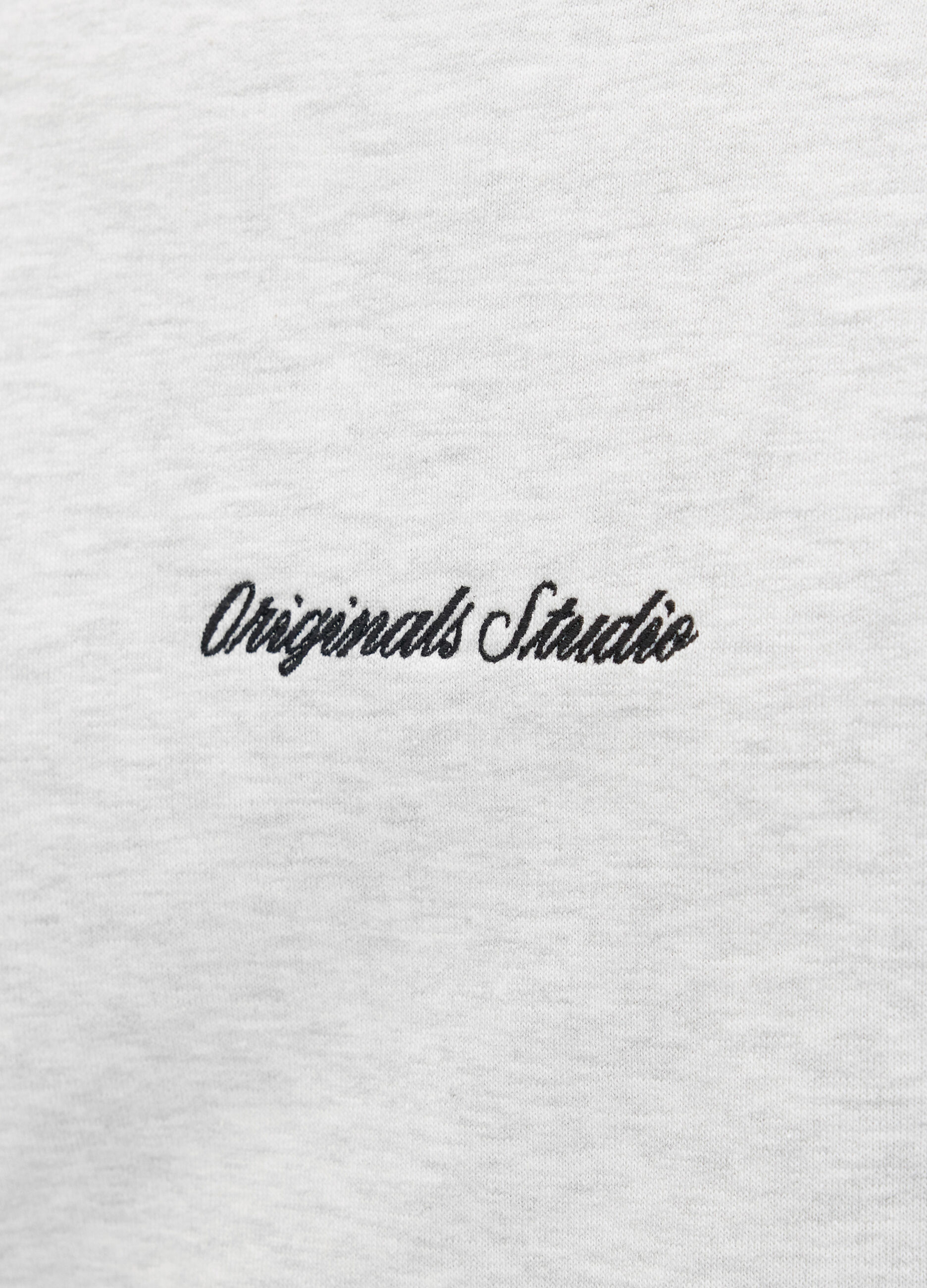 Felpa girocollo  oversize con logo uomo_4