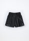 Shorts in eco pelle bambina_1