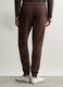 Jogger slim fit in felpa di cotone uomo_2