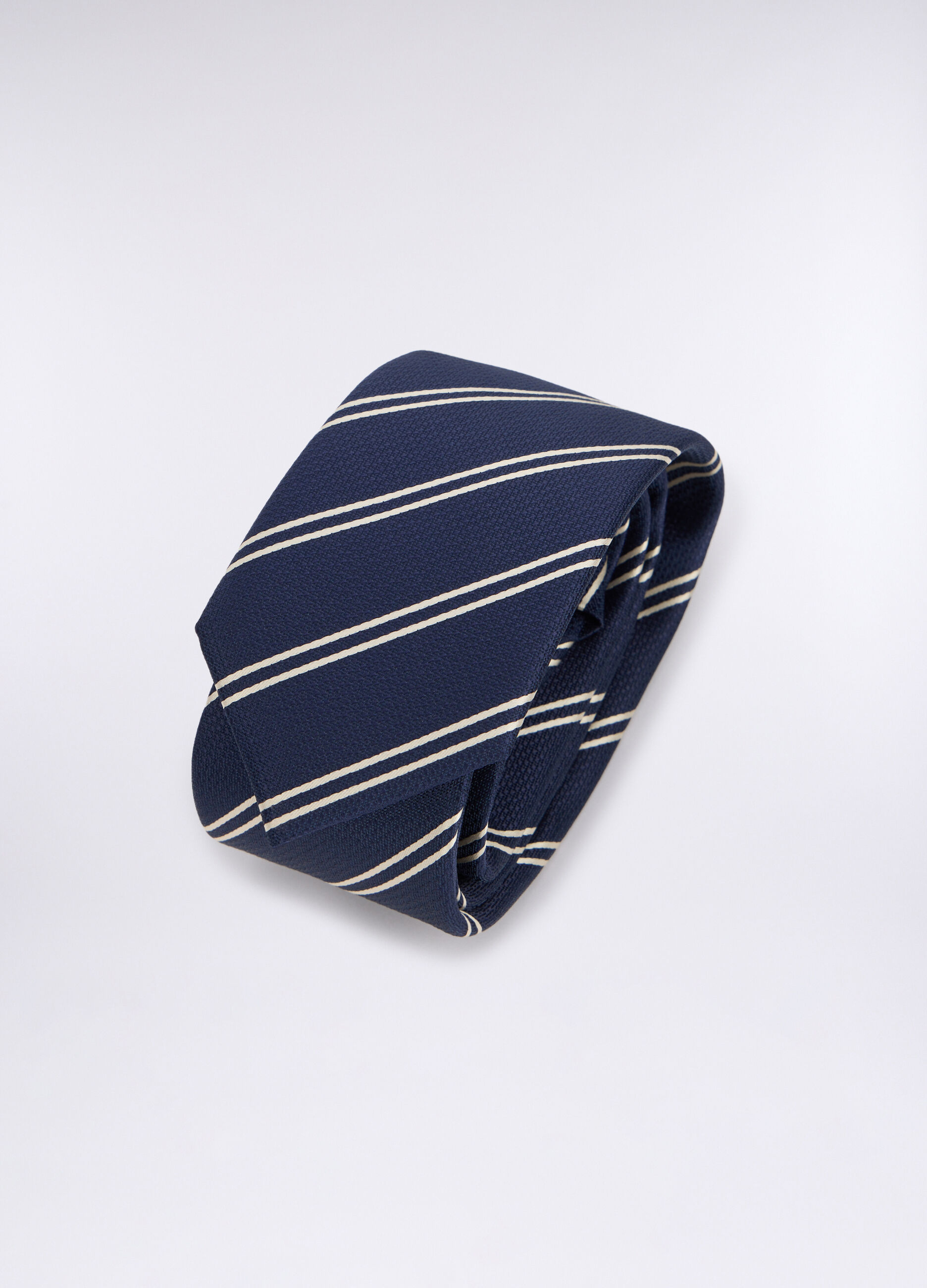 Cravatta a righe uomo
