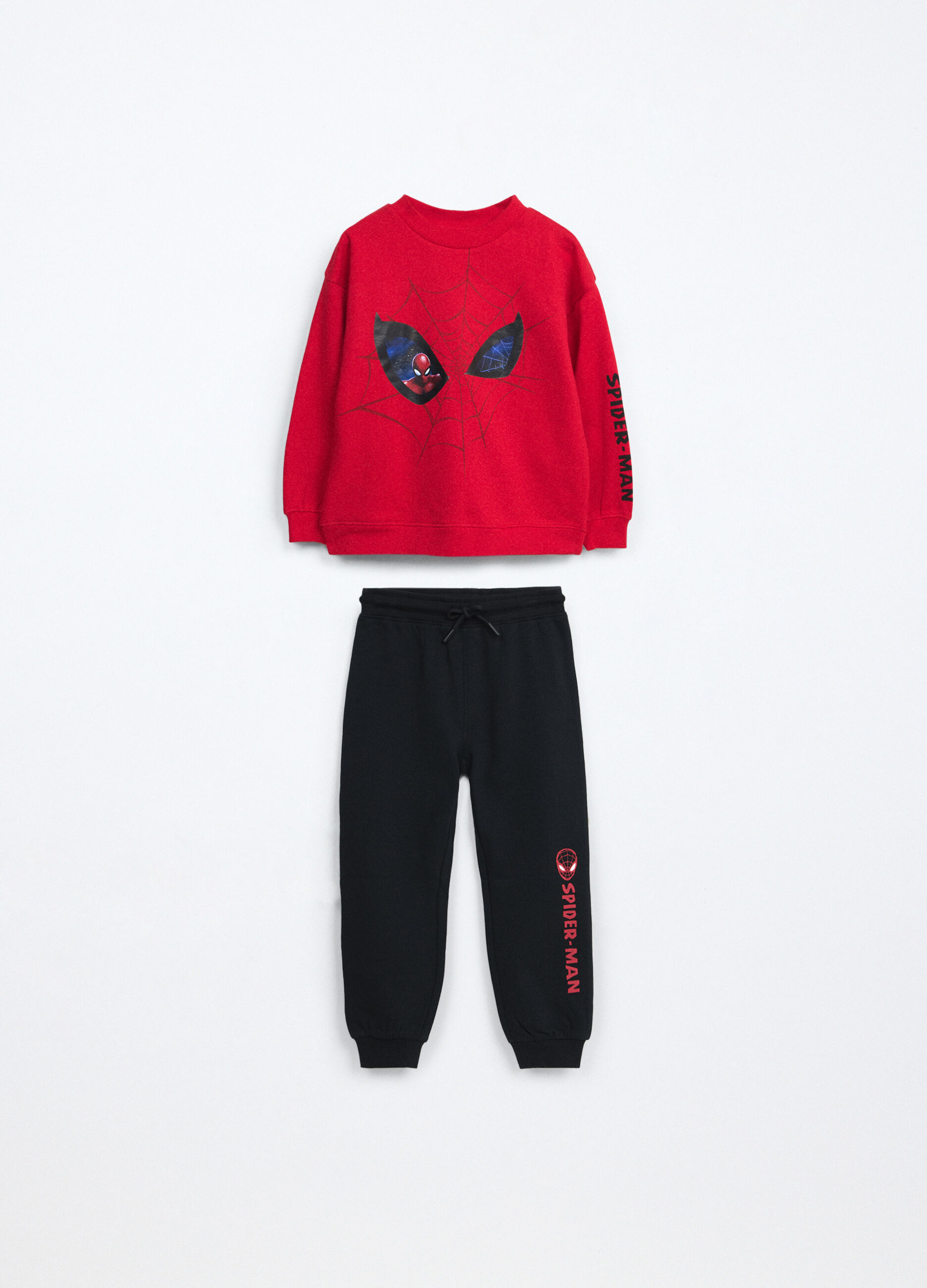 Jogging set in puro cotone fleece bambino_0
