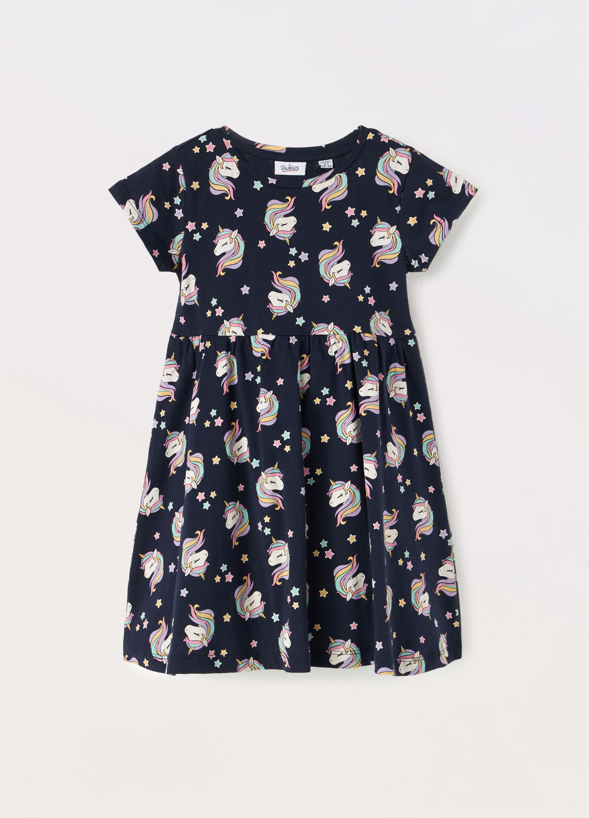 Vestito in jersey di puro cotone bambina_0