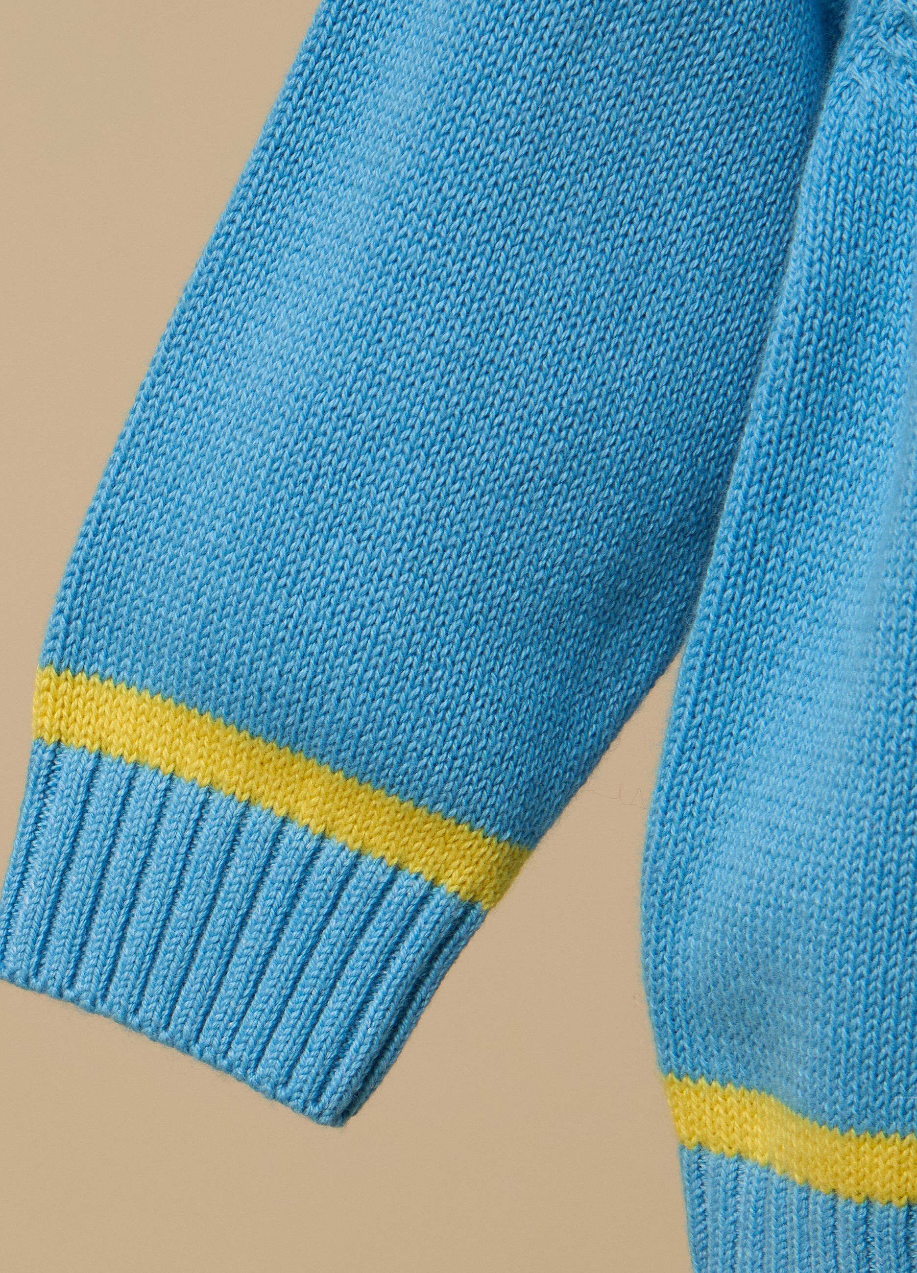 Cardigan tricot IANA in puro cotone neonato_1