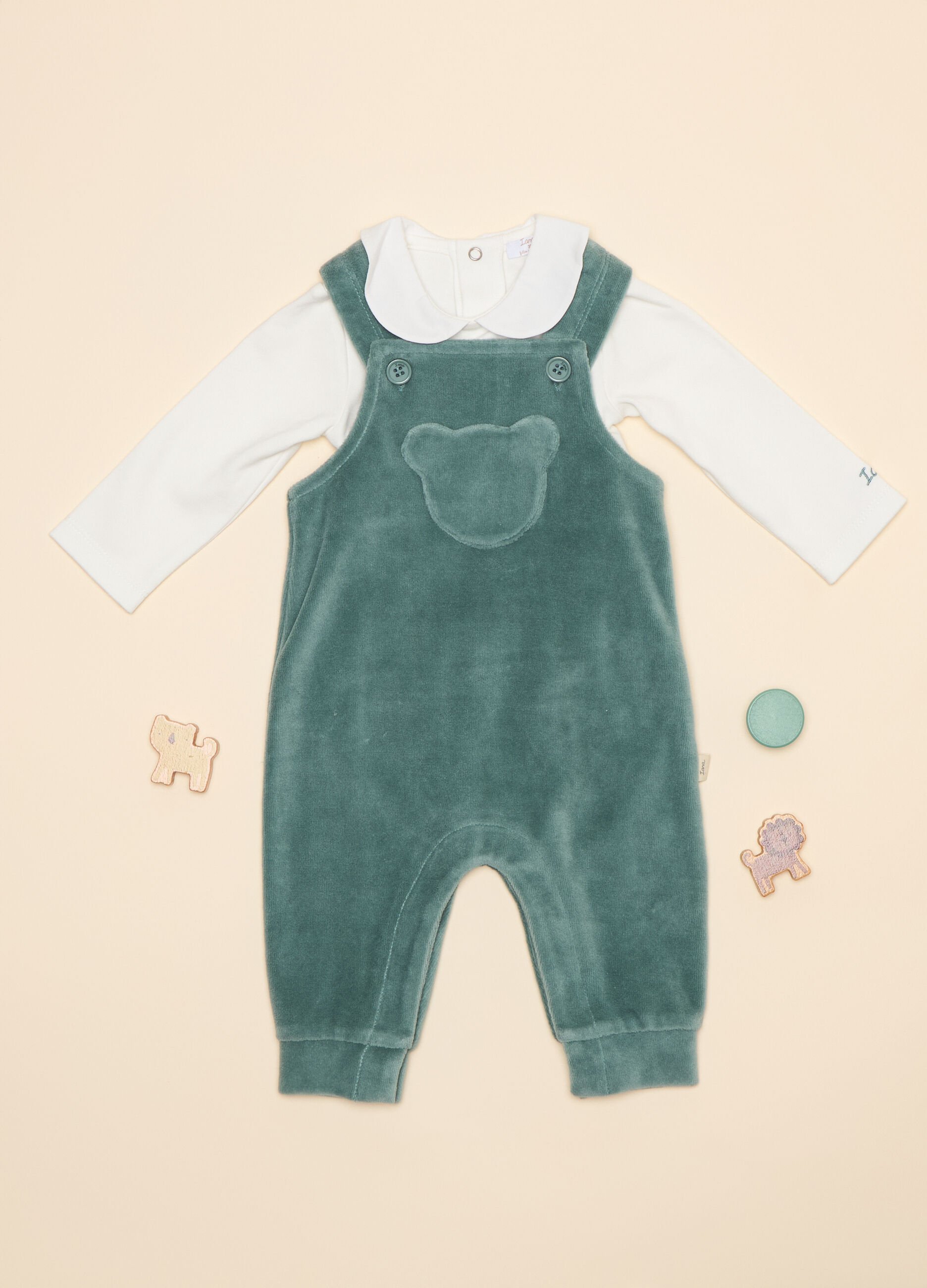 Set salopette e t-shirt_0