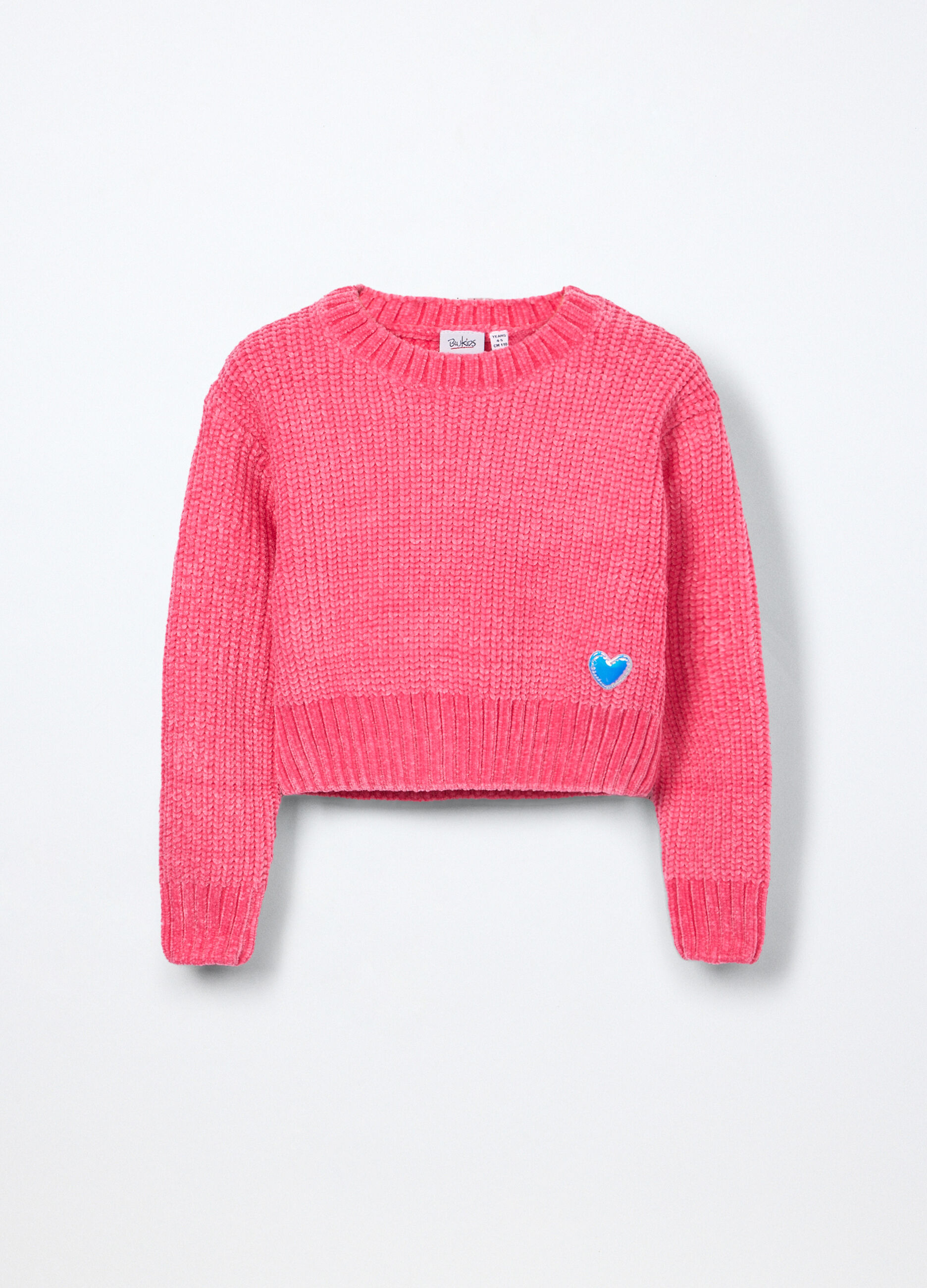 Tricot in ciniglia bambina_0