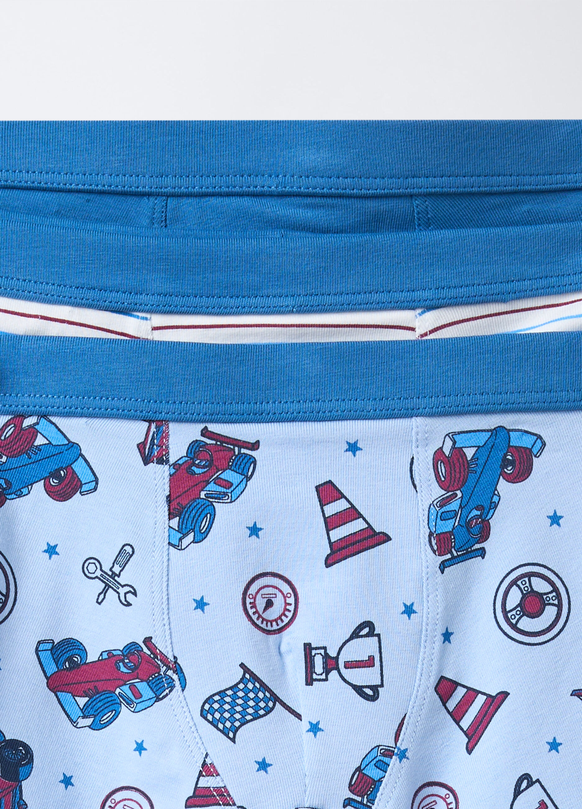Pack 3 boxer in jersey di cotone stretch bambino _3