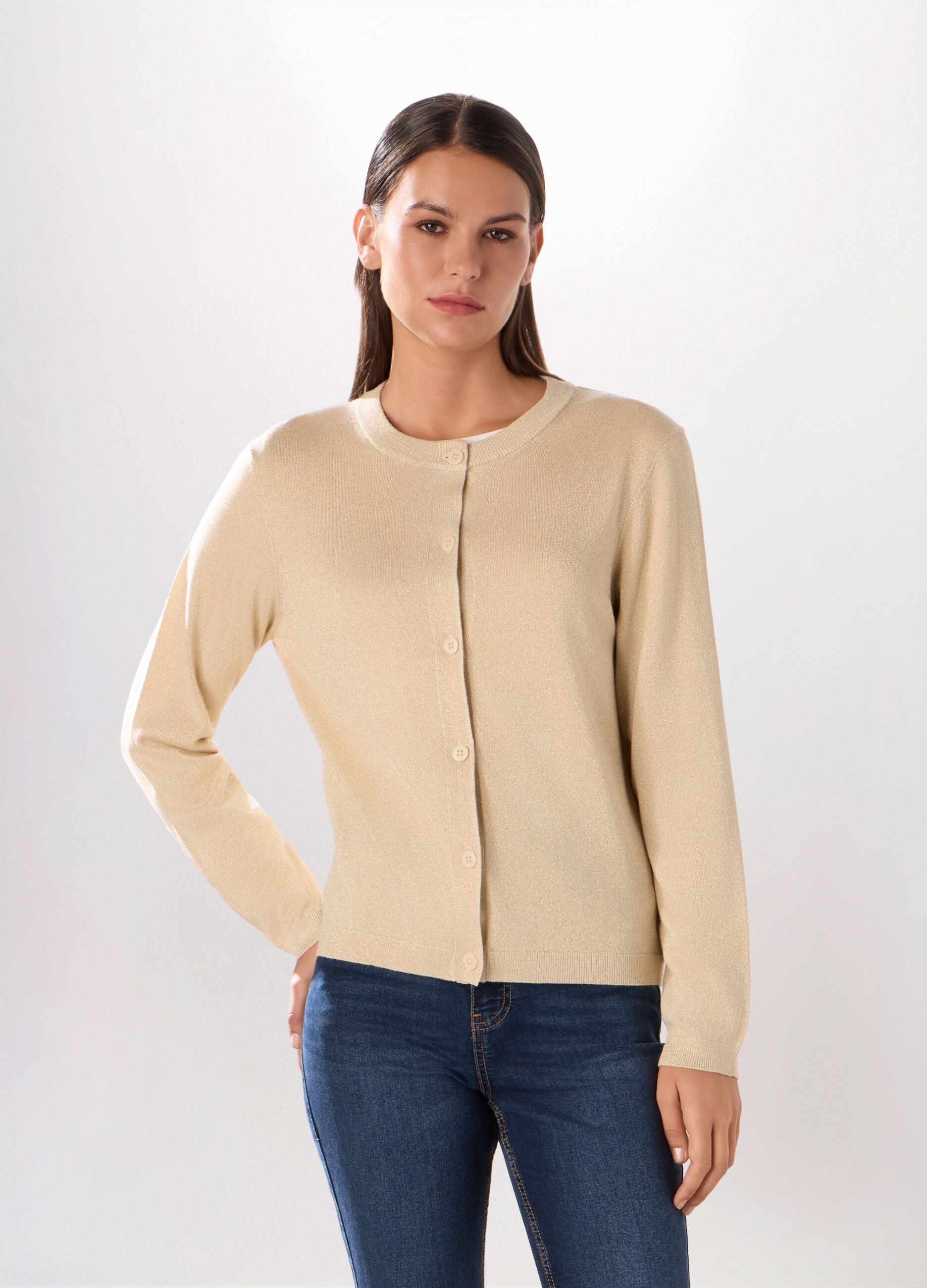 Tricot a maniche corte misto viscosa donna_0