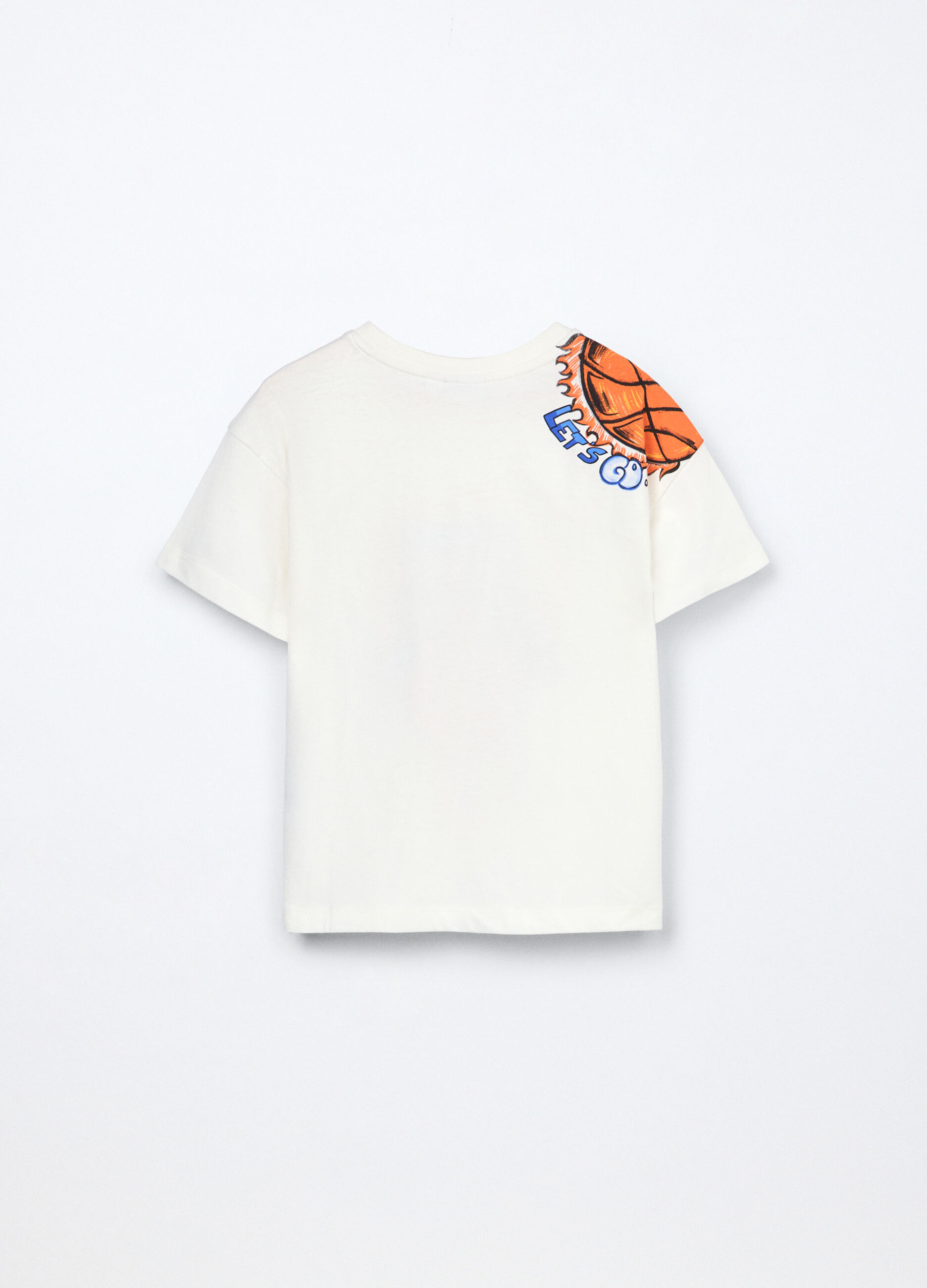 T-shirt in jersey di puro cotone bambino_1