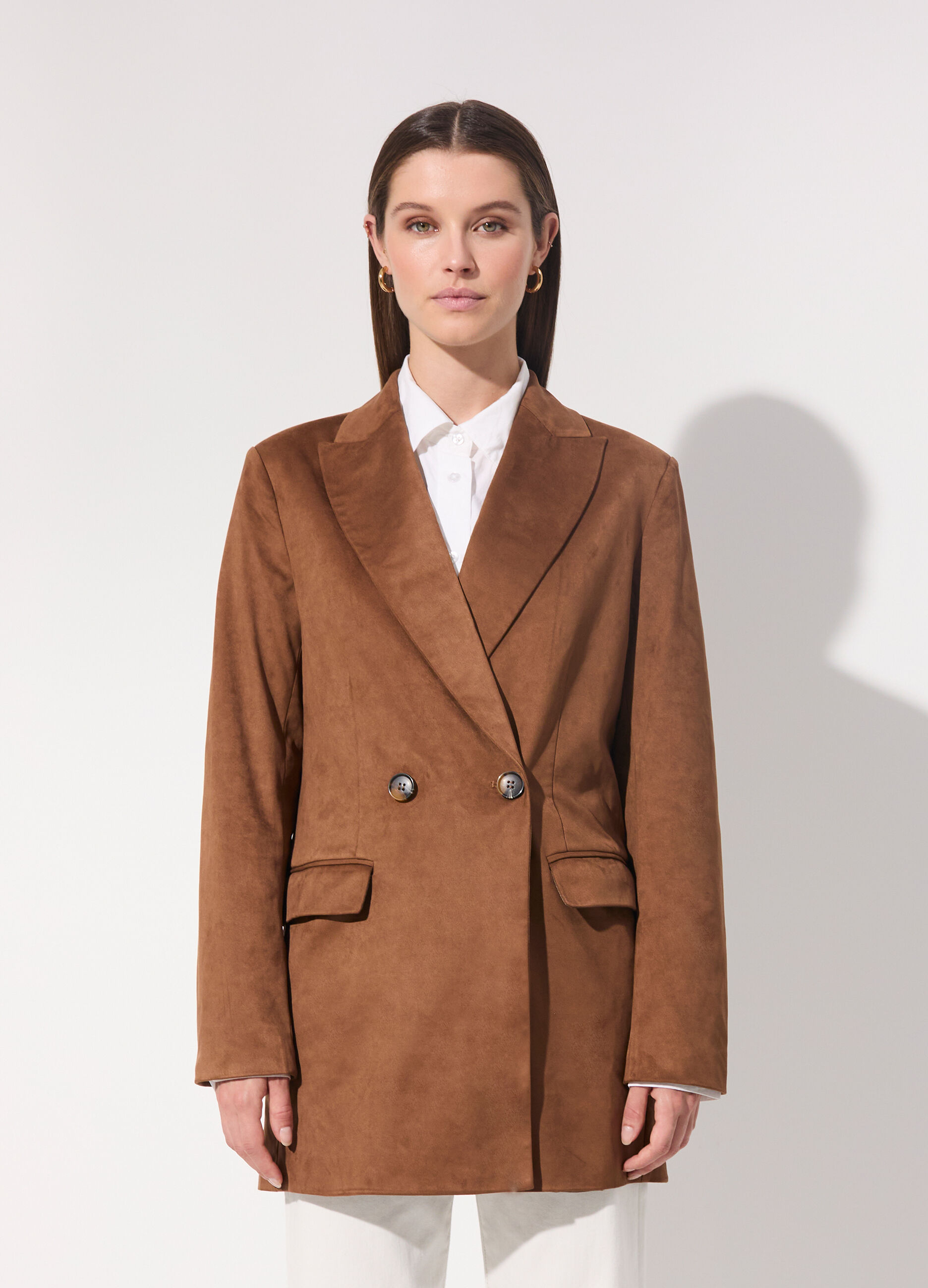 Cappotto blazer doppiopetto donna_1