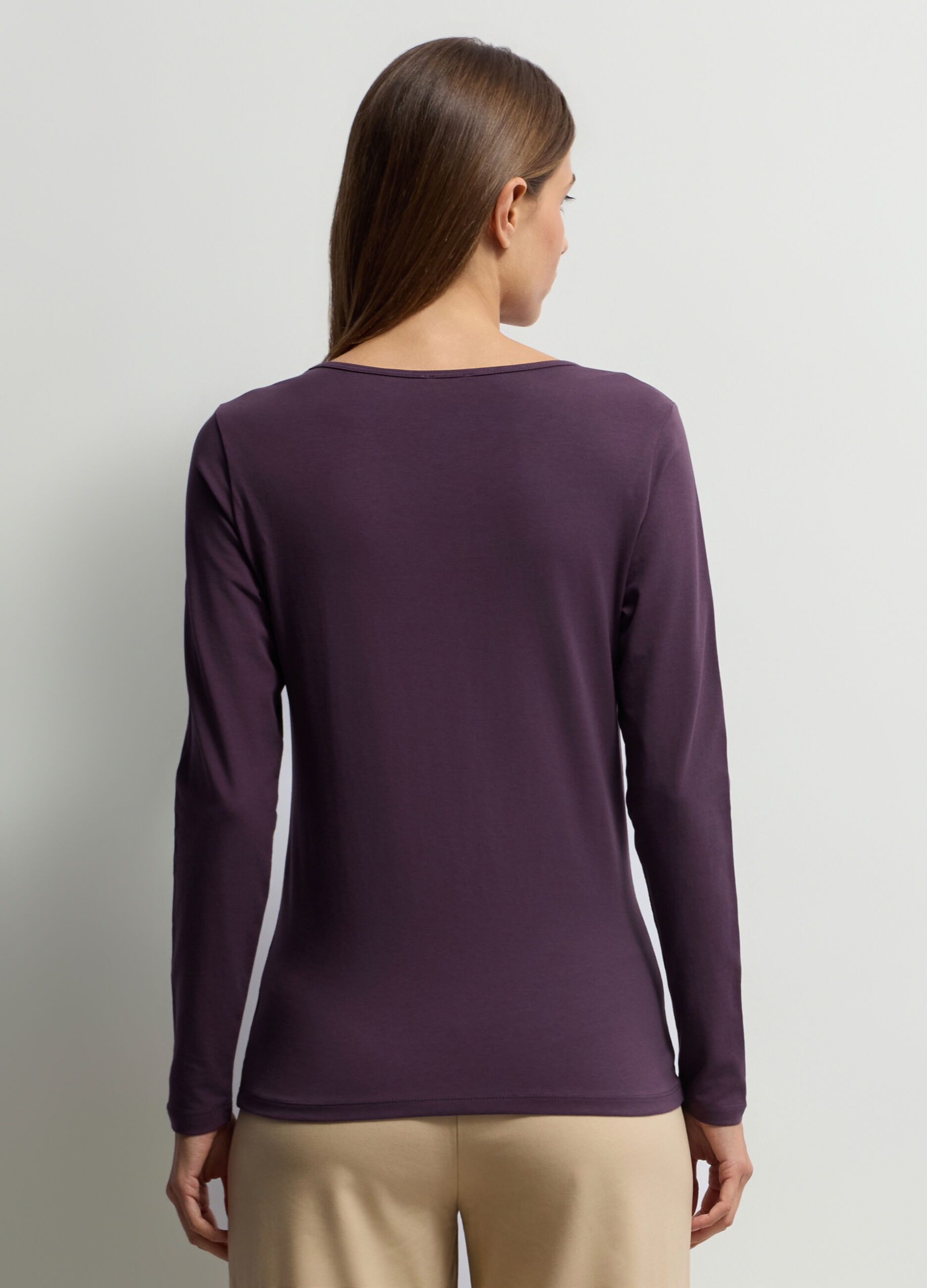 T-shirt girocollo donna
