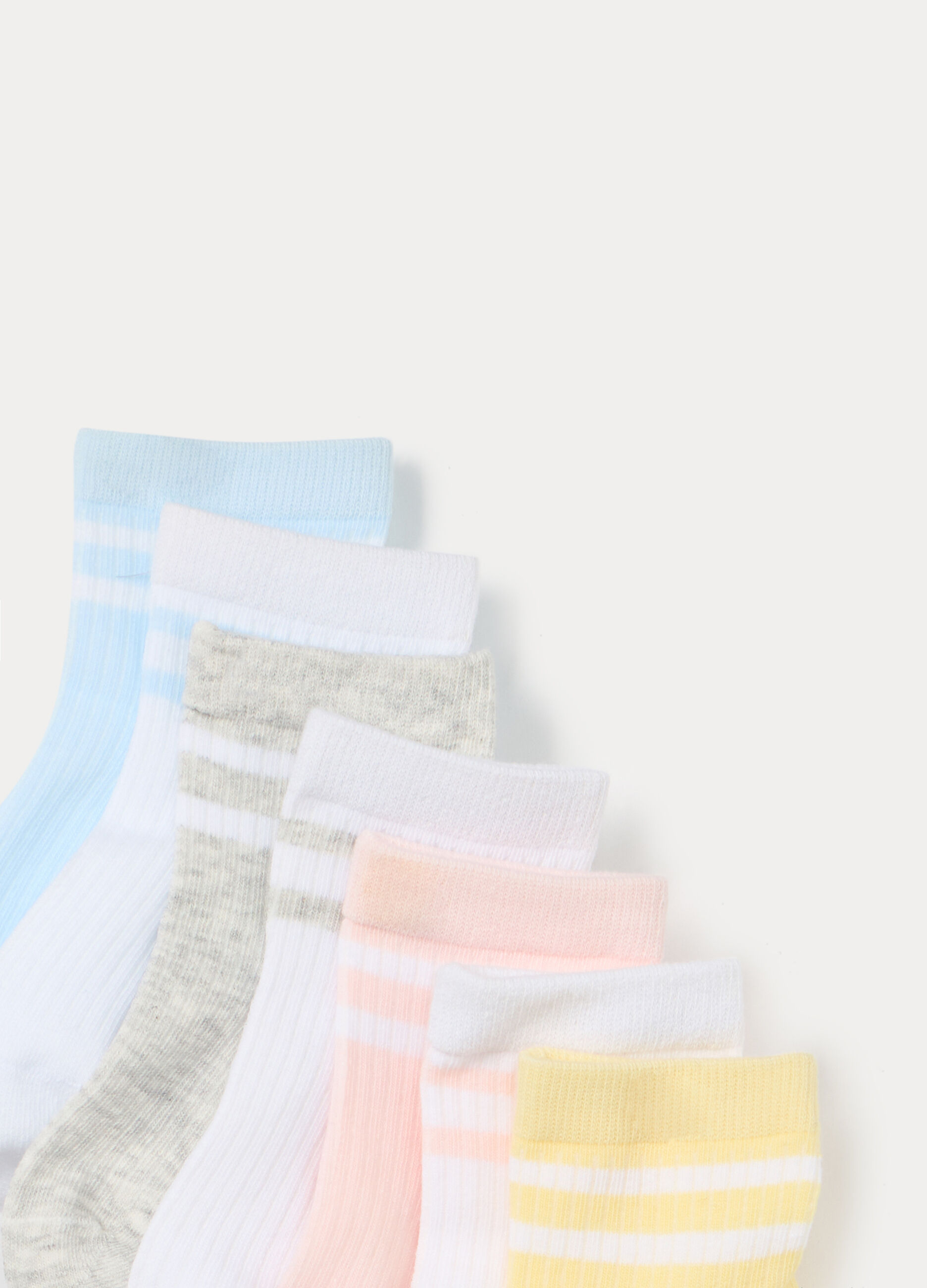 Pack 7 calze misto cotone stretch _2