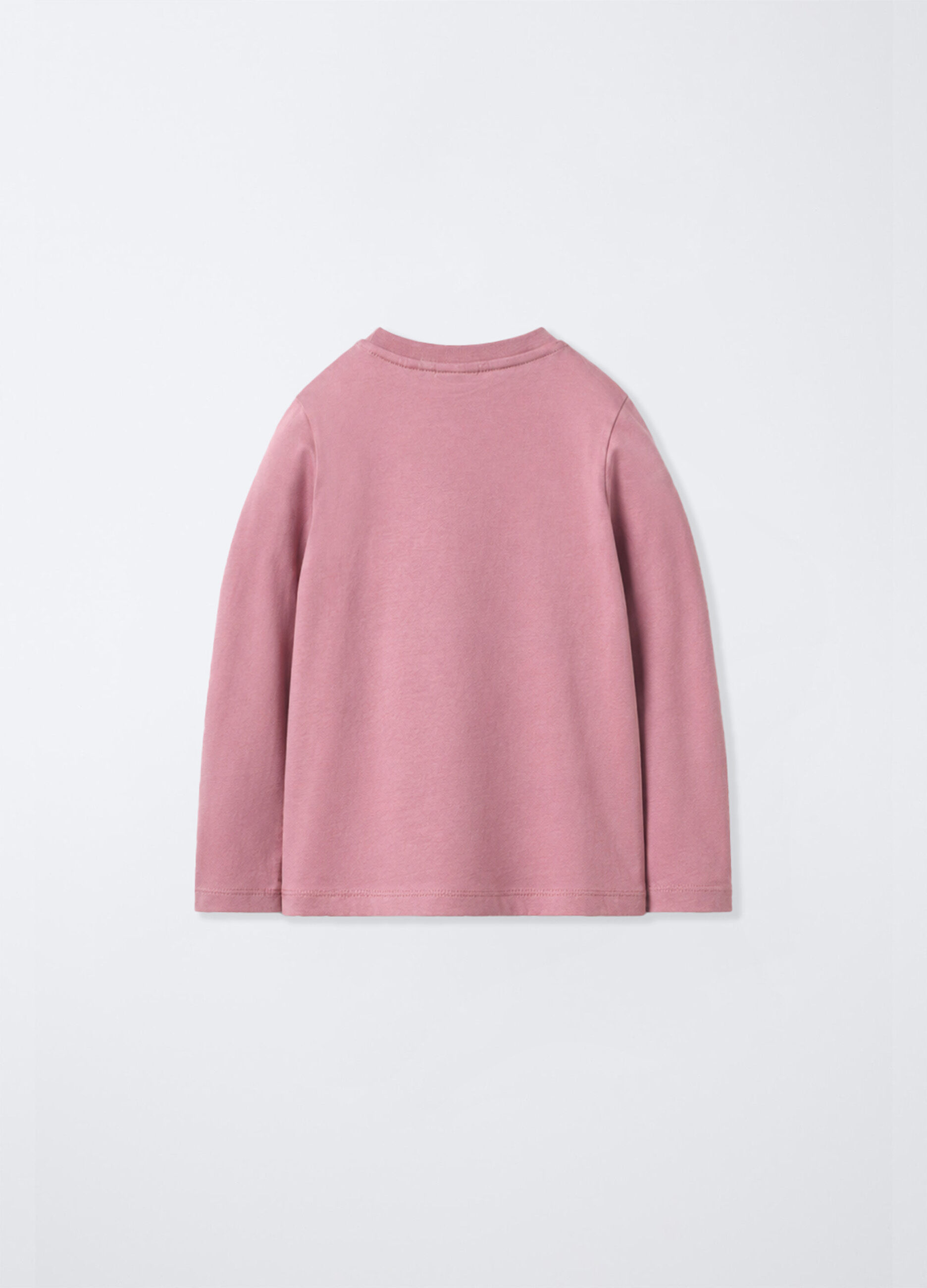 T-shirt in jersey di puro cotone bambina_1