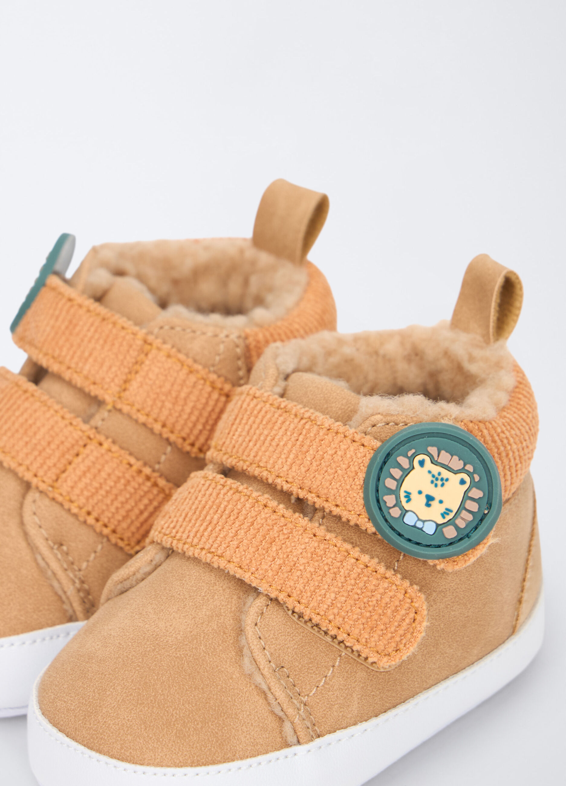 Scarpine misto cotone neonato_1