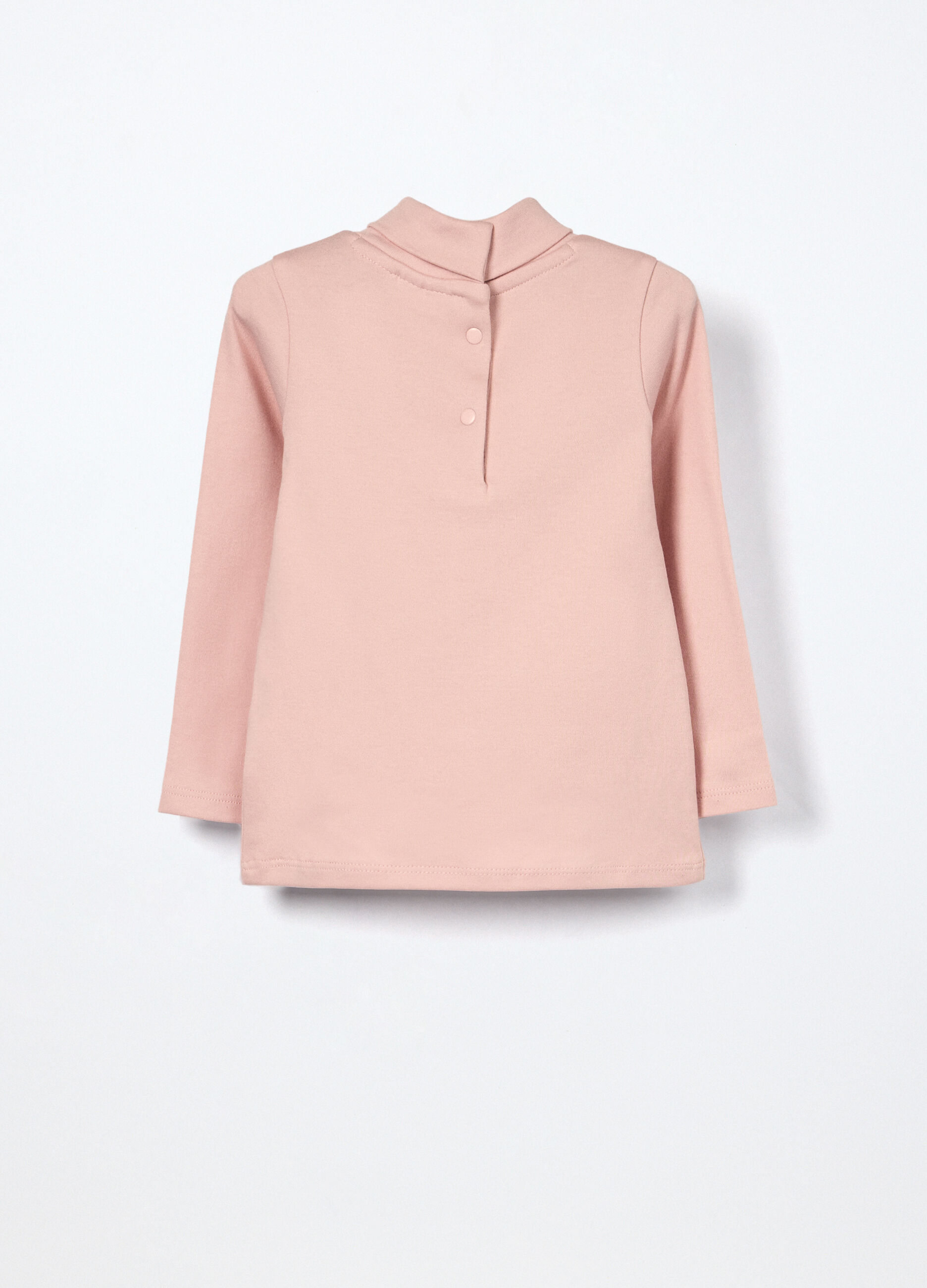 T-shirt in interlock di puro cotone neonata_1