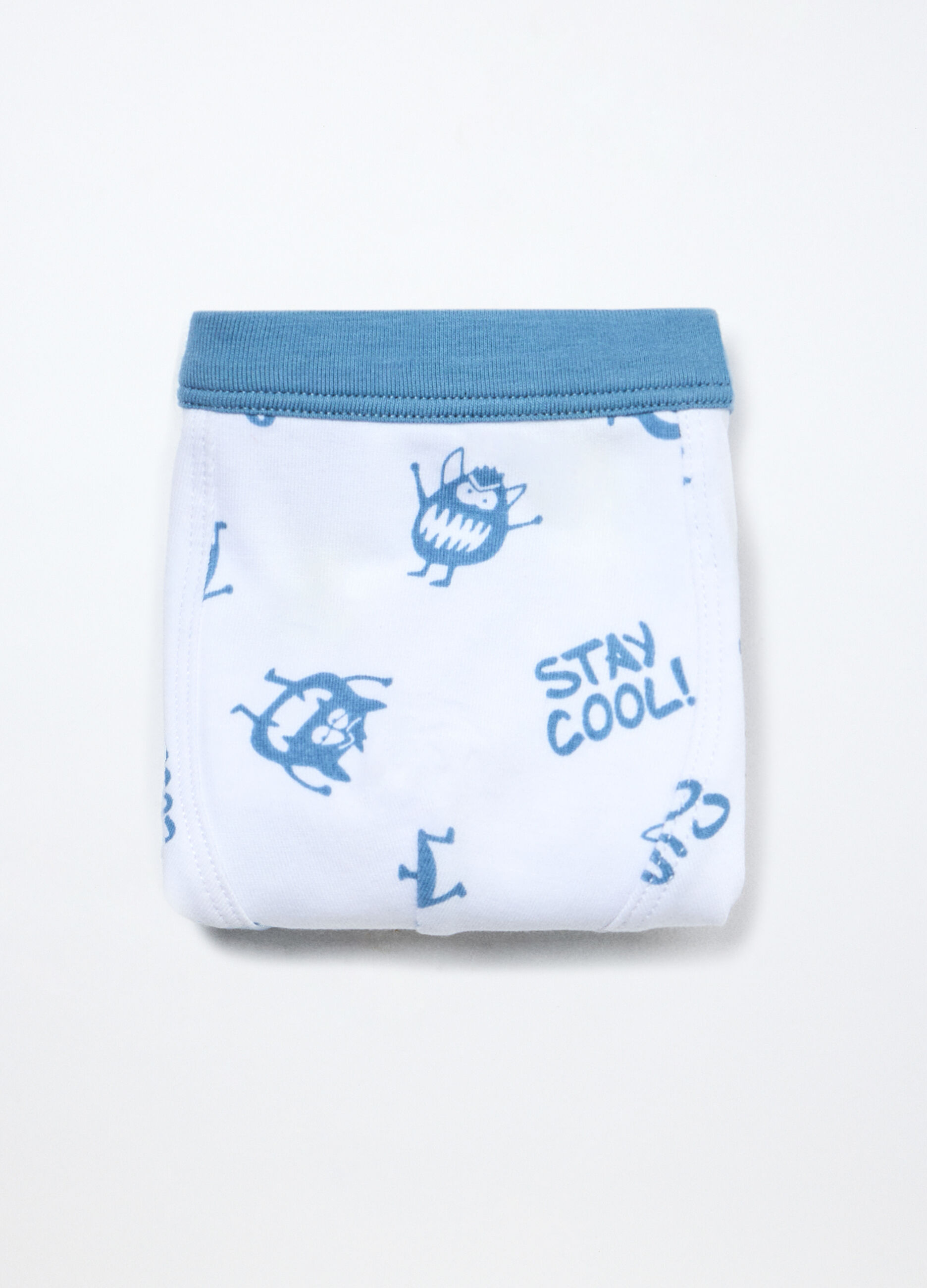 Boxer in jersey di cotone stretch bambino_3