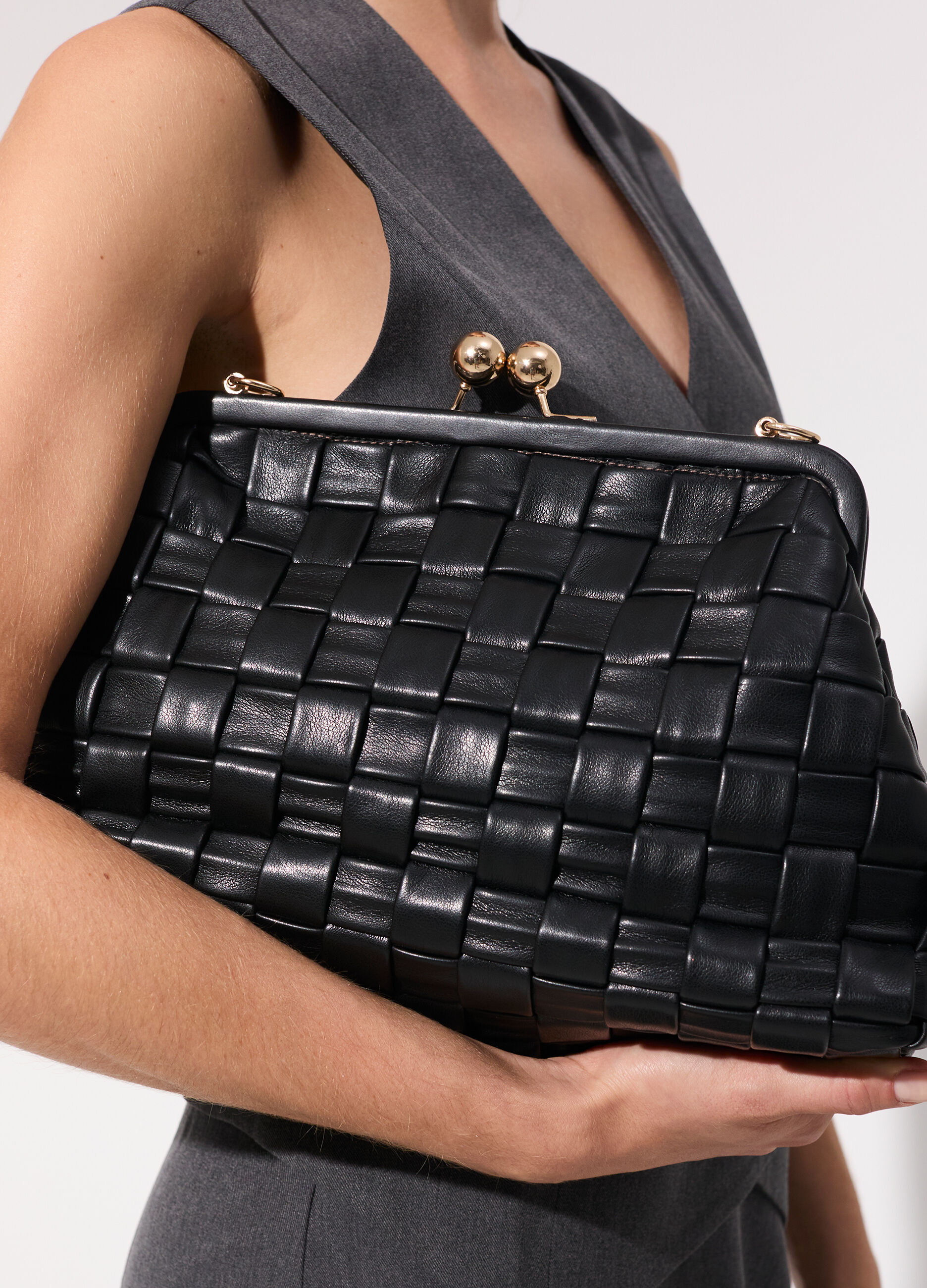 Pochette a spalla in ecopelle donna_1