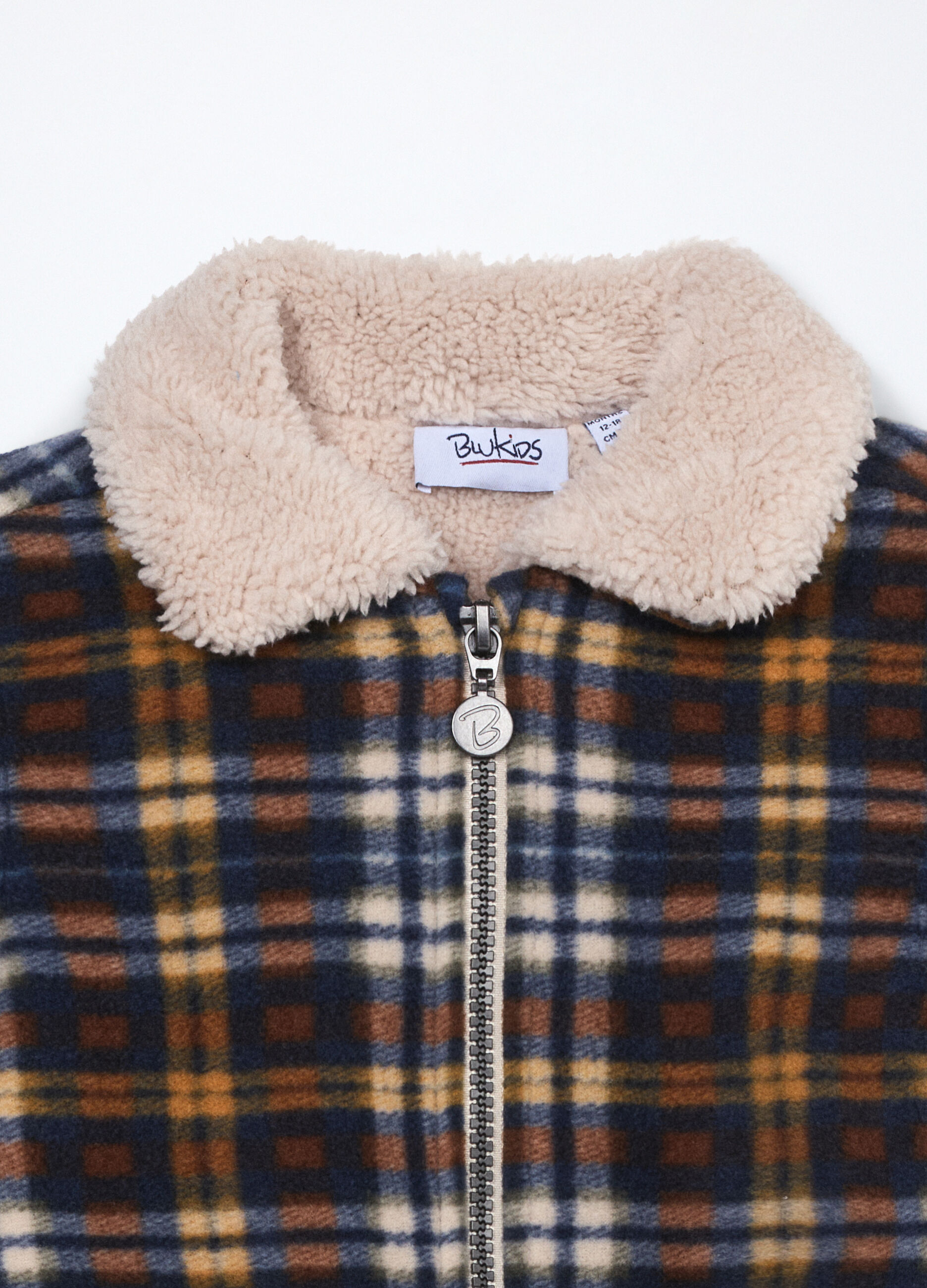 Bomber a quadri imbottito neonato_2