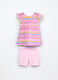 Jogging set in jersey di puro cotone neonata_0