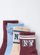 Pack 4 calze corte in cotone stretch bambino_2