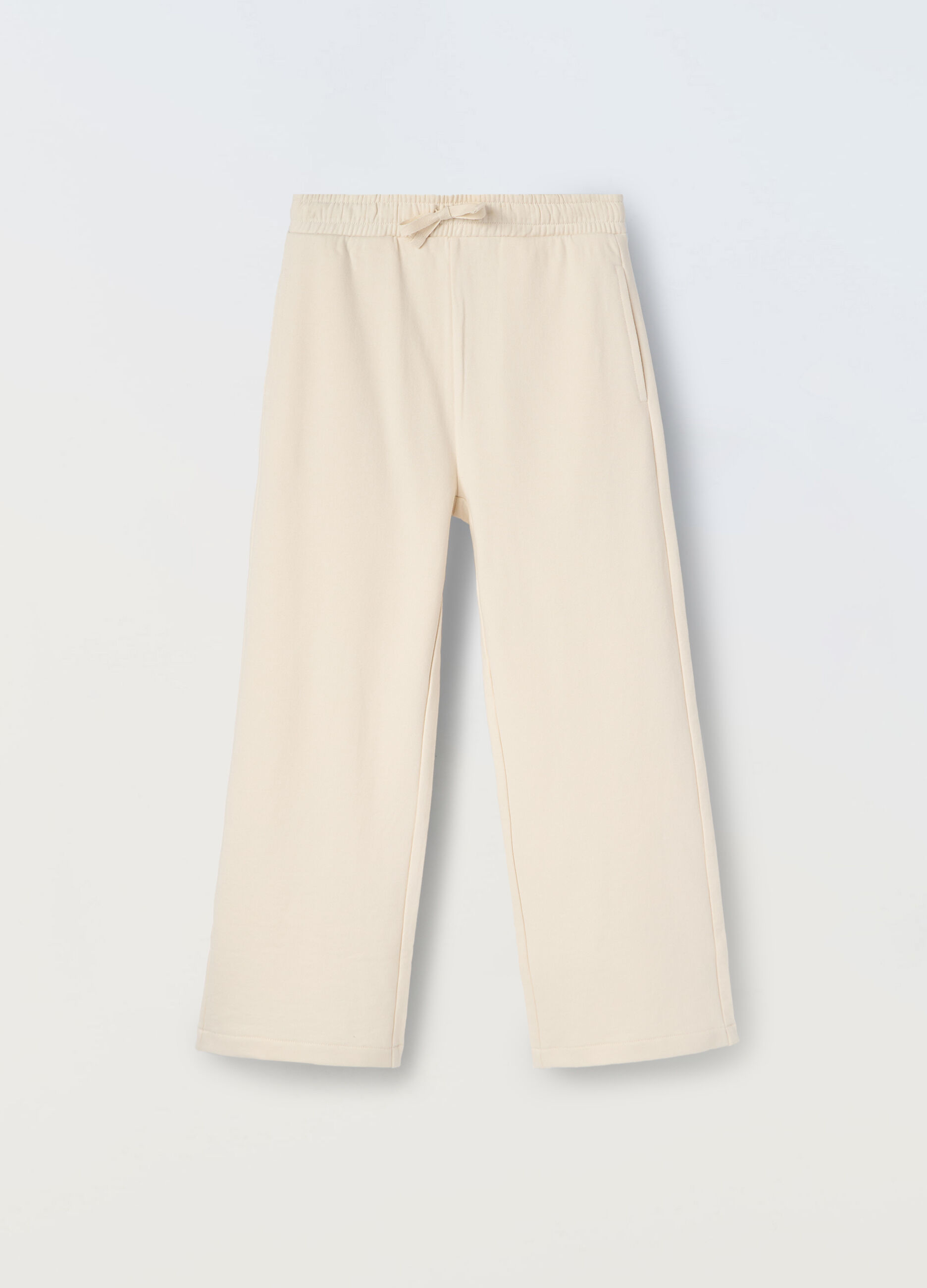 Pantaloni in puro cotone ragazza_0