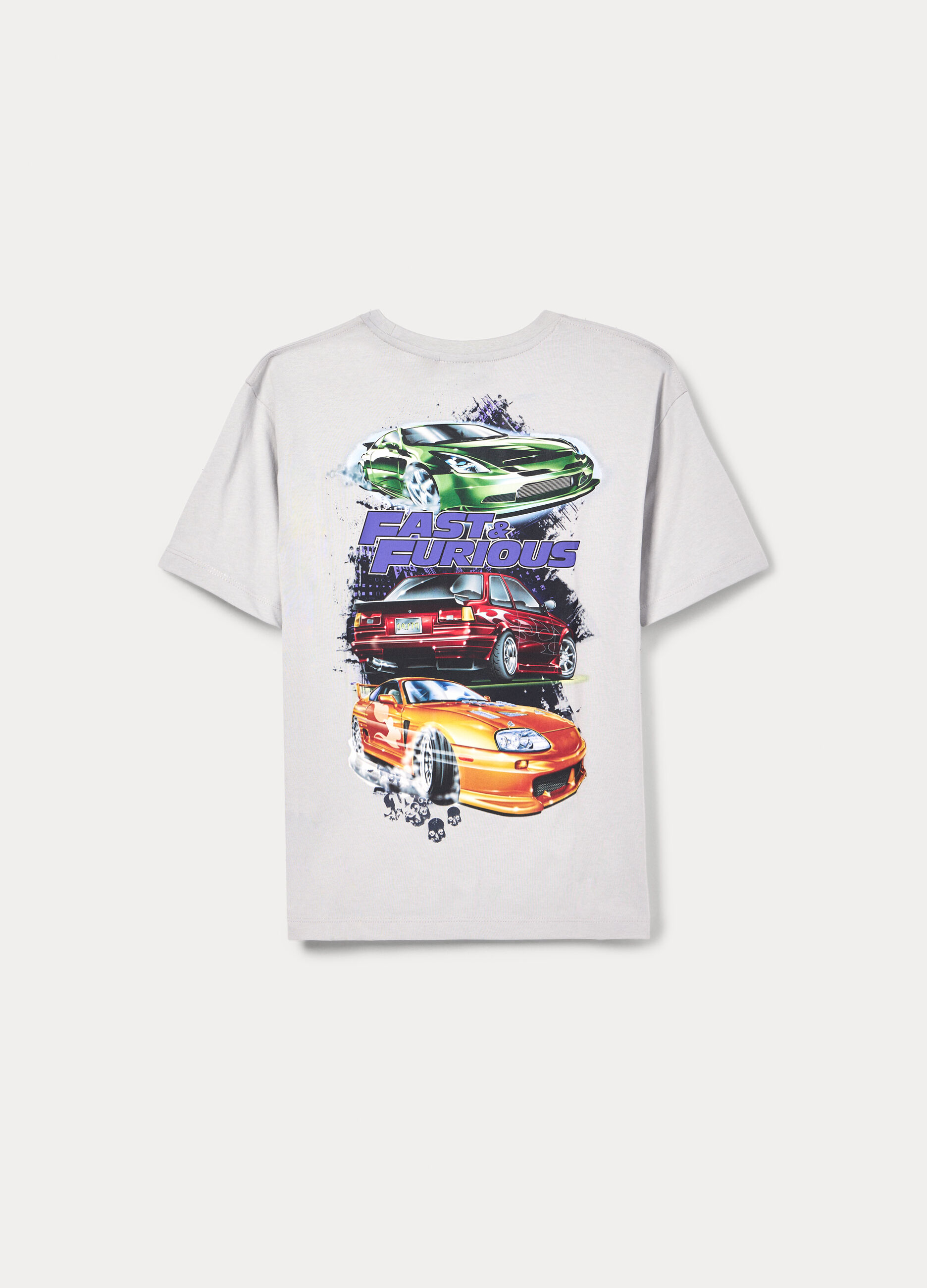 T-shirt Fast & Furious girocollo ragazzo