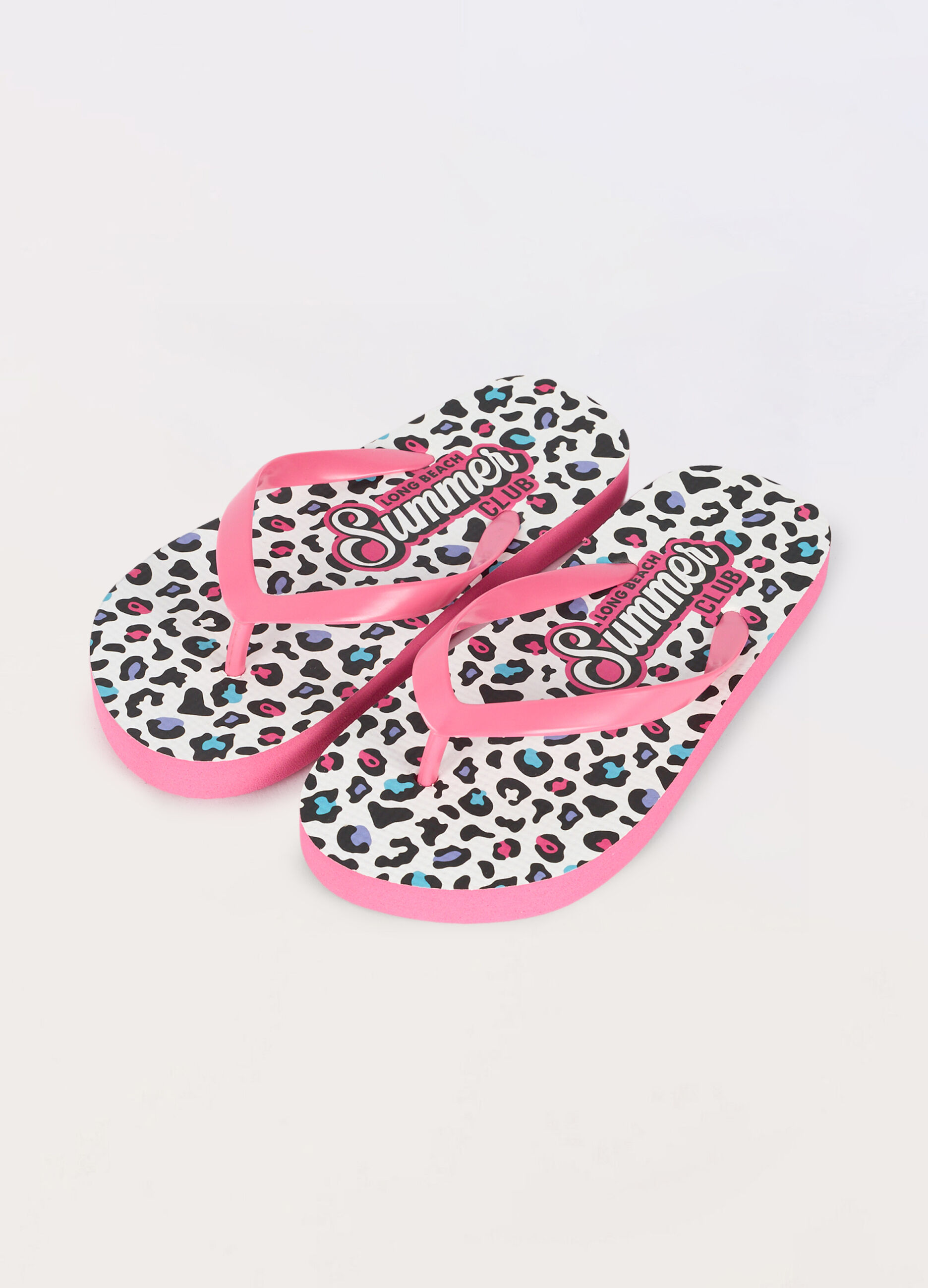 Flip-flop con stampa ragazza_0