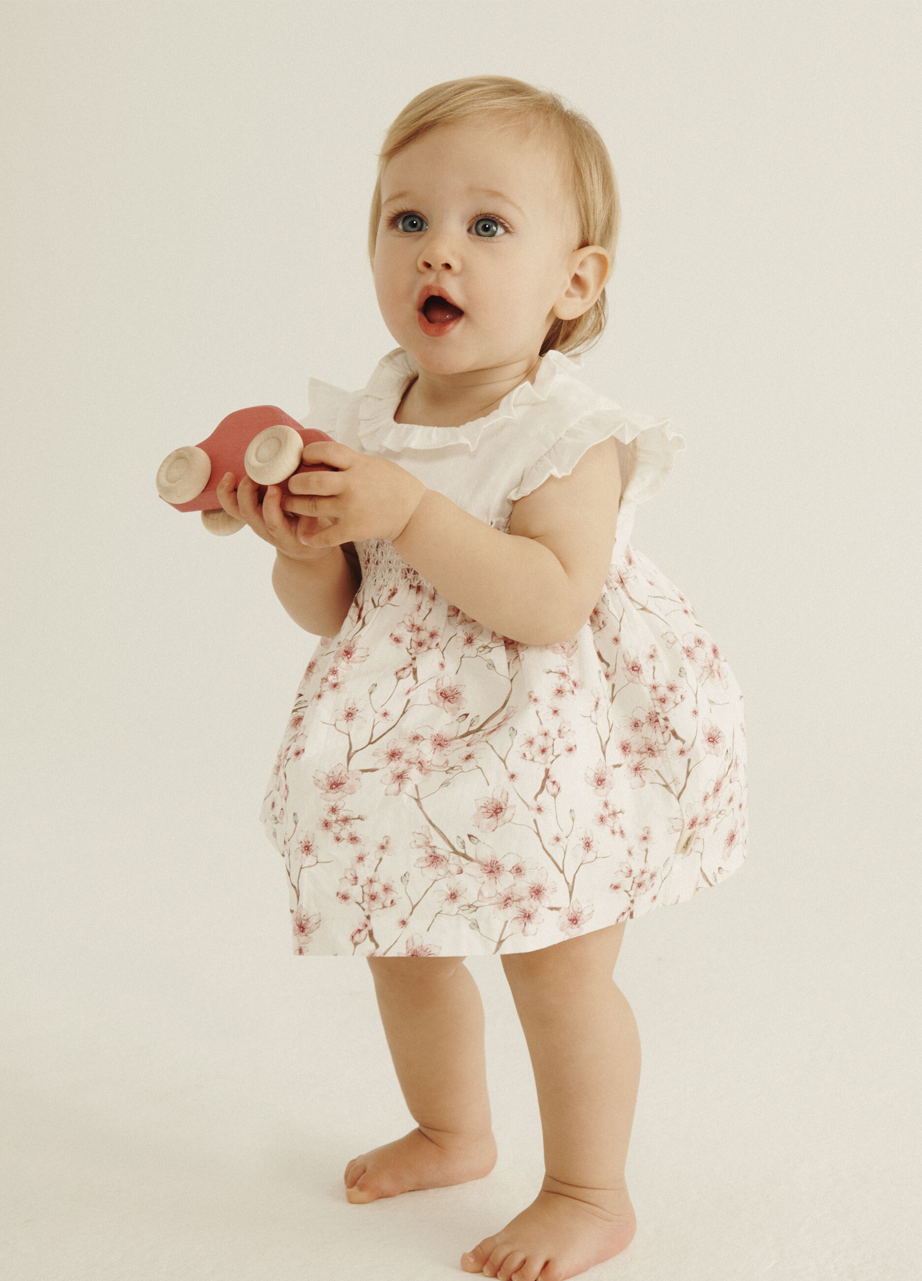 Set vestito + shorts in puro cotone IANA neonata_0