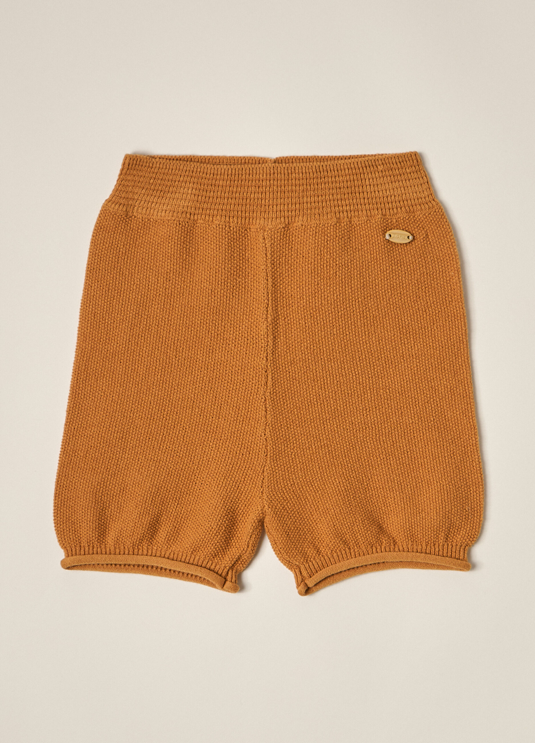 Shorts tricot in puro cotone IANA neonato_0