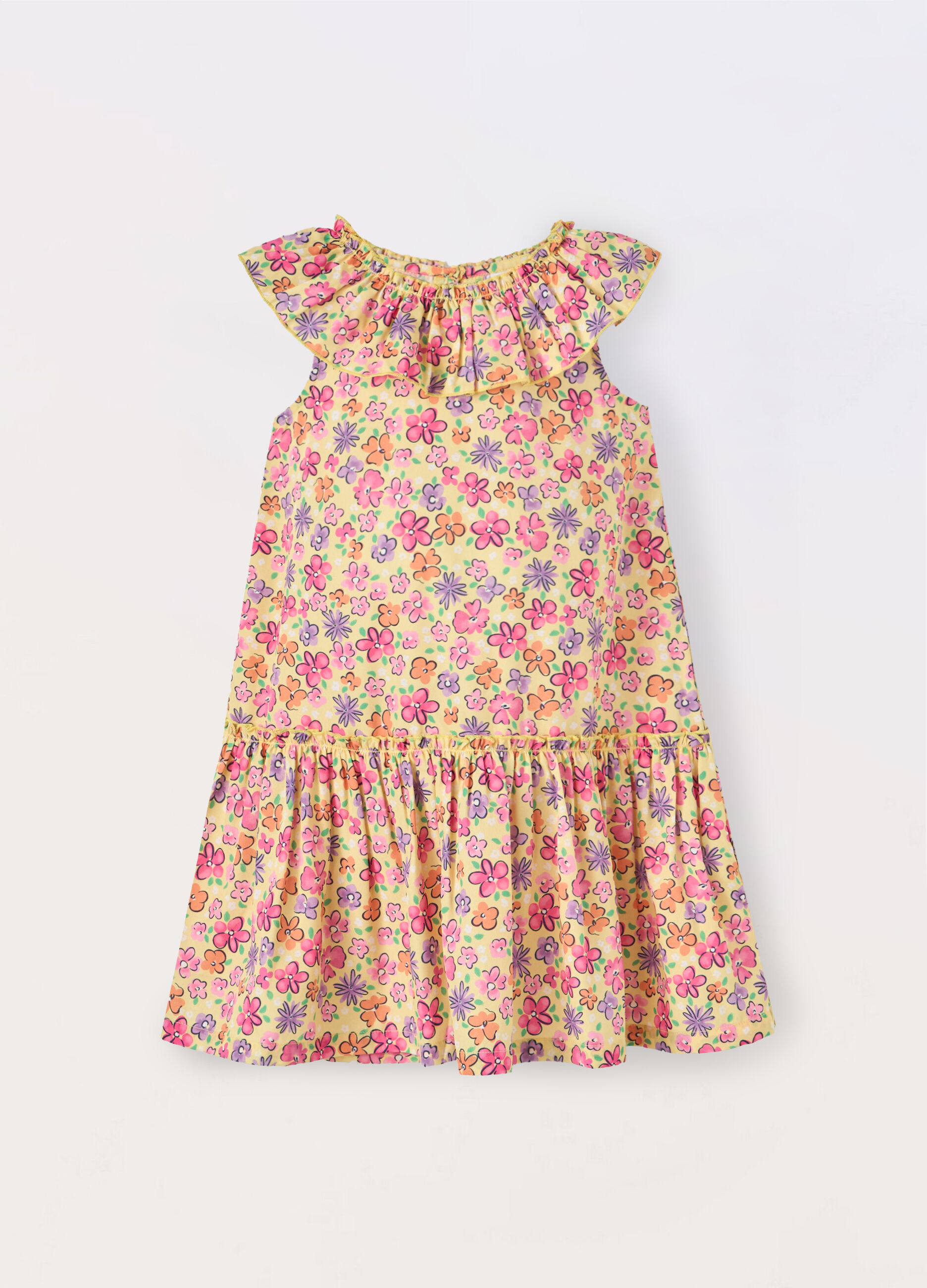 Vestito in crepe bambina_0