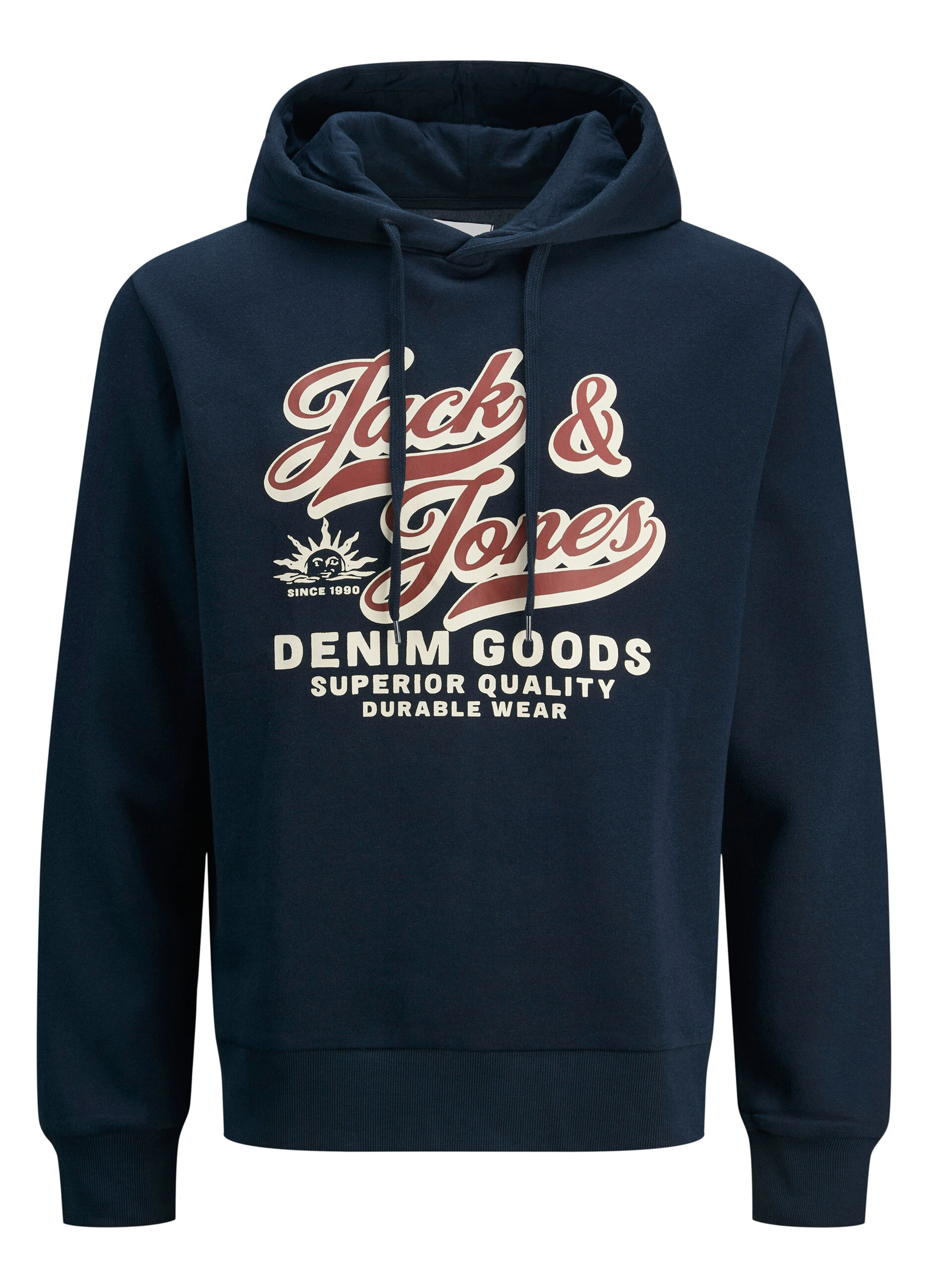 Felpa con cappuccio e stampa uomo_5