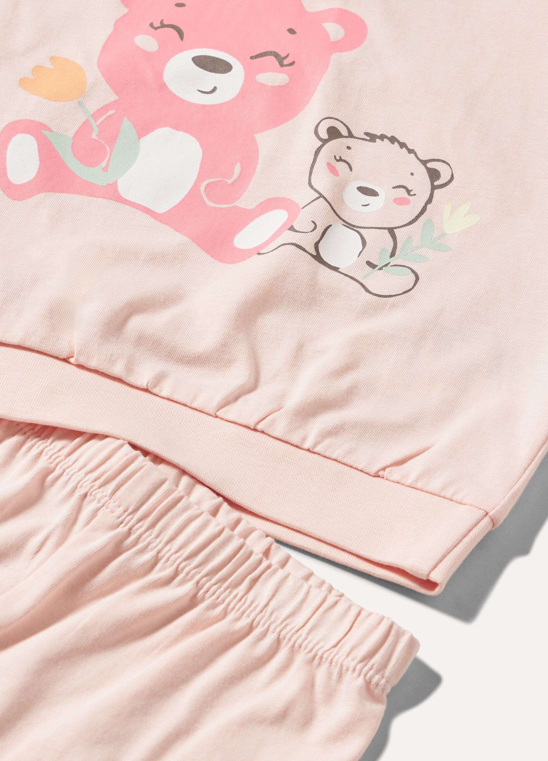 Set pigiama lungo in puro cotone neonata_1