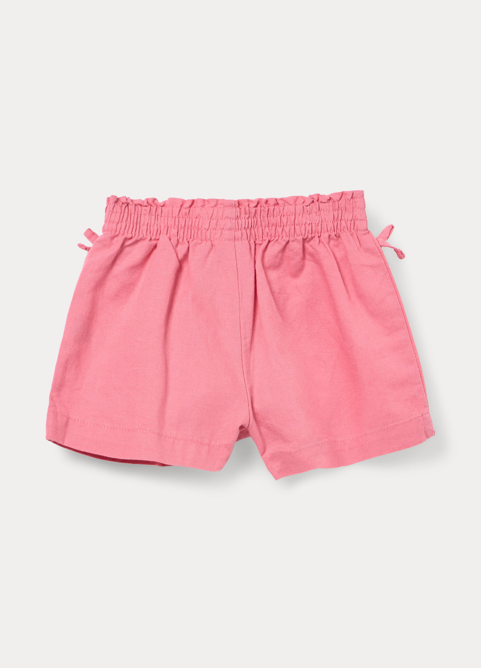 Shorts misto lino bambina _1