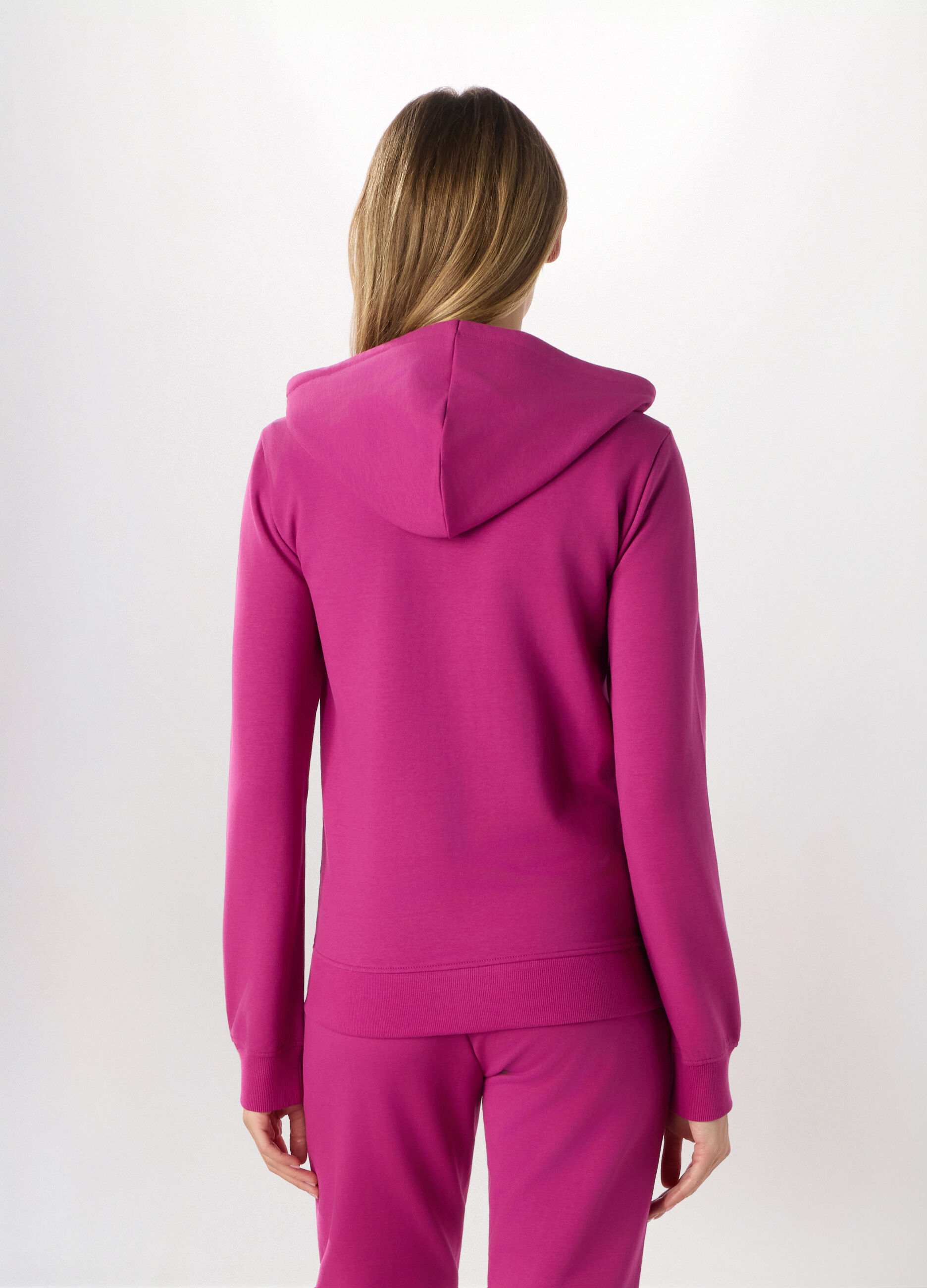 Felpa in misto cotone Holistic fitness donna_1