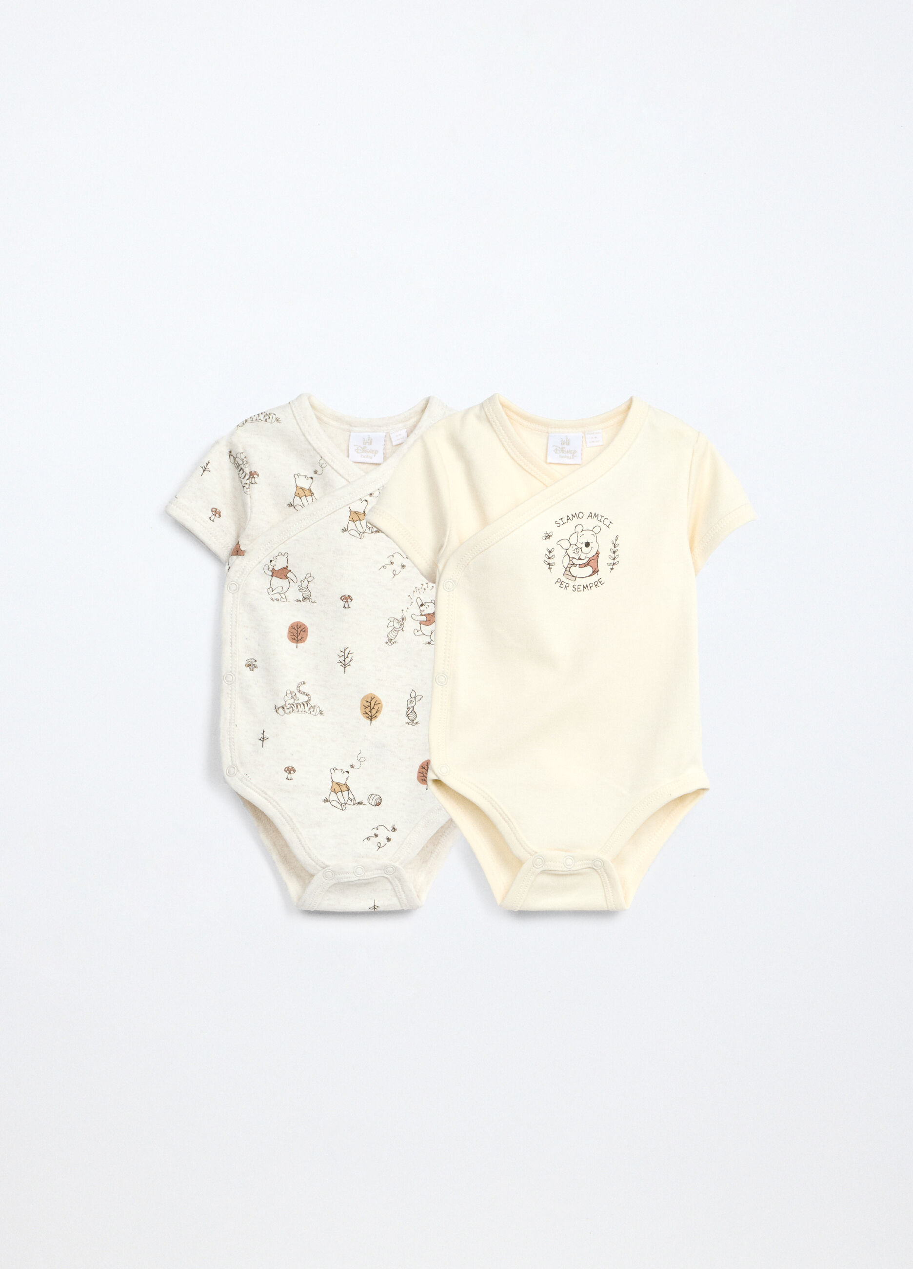 Pack 2 body in interlock di puro cotone neonato_0