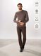 Maglione girocollo in lana merino uomo_0