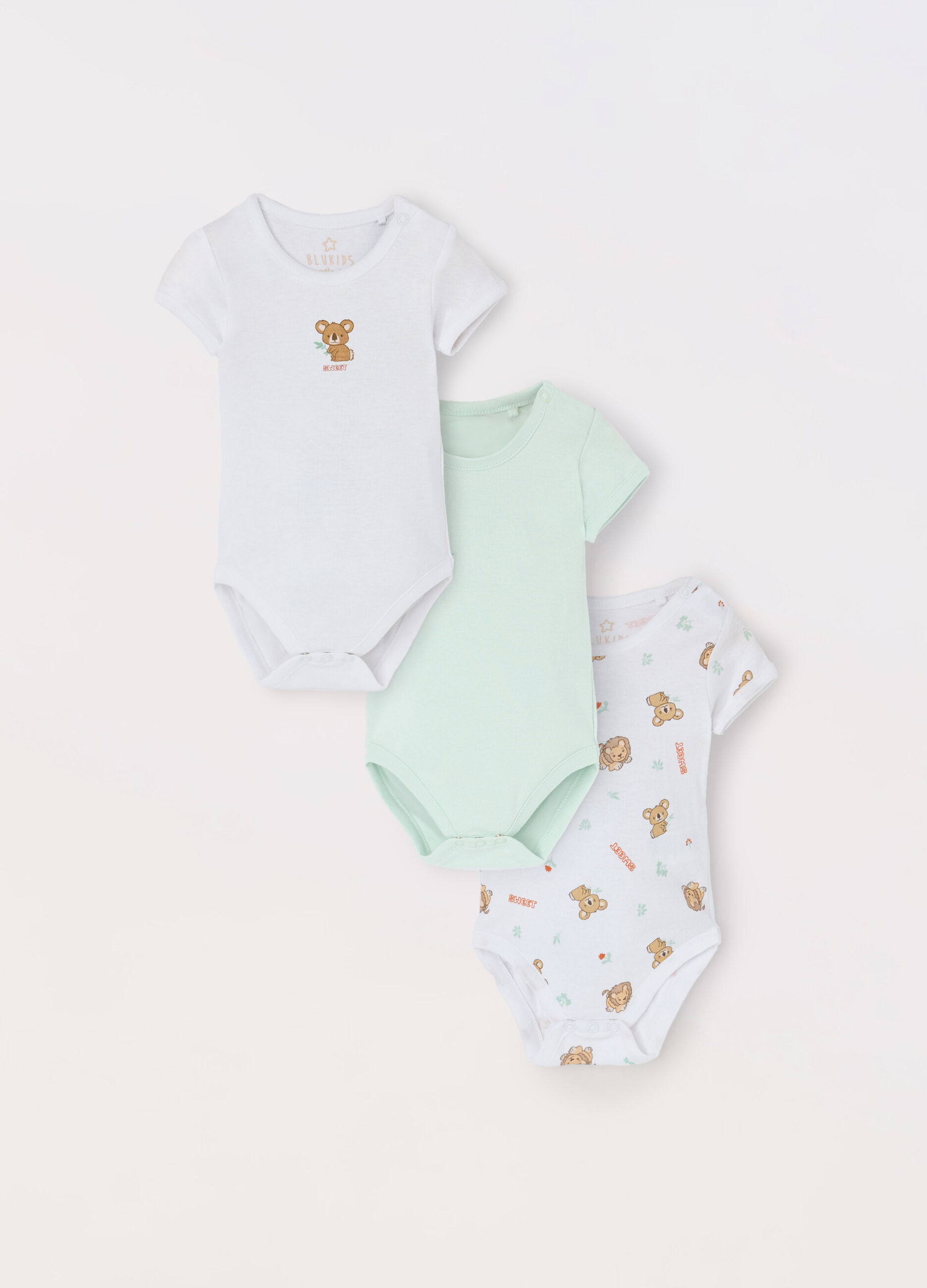 Pack 3 body in puro cotone organico neonato_0