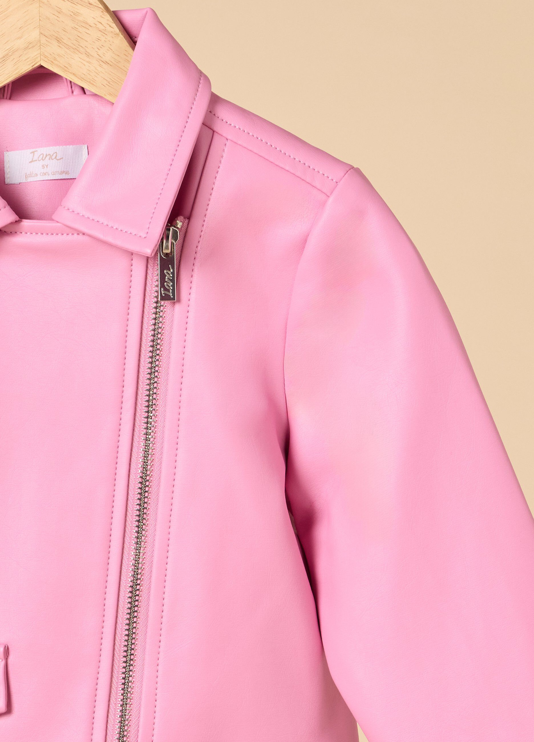 Giacca in eco pelle IANA bambina_1