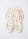 Tutina in felpa di cotone stretch donna_1