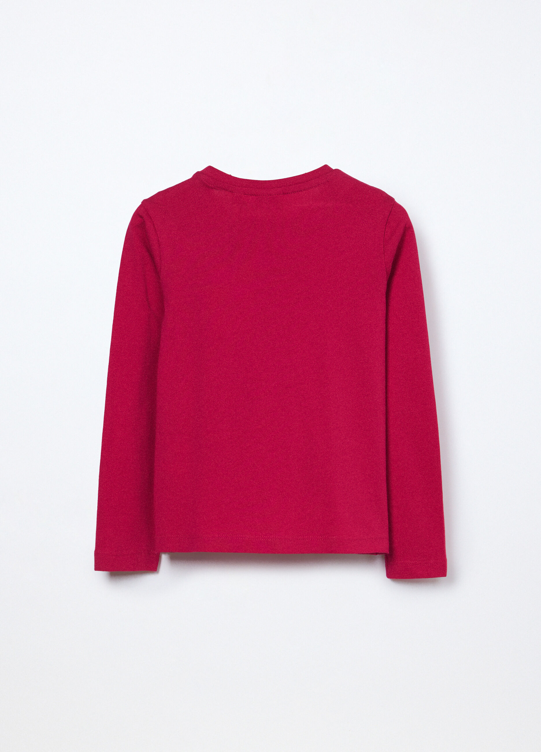 T-shirt in jersey di puro cotone bambina_1