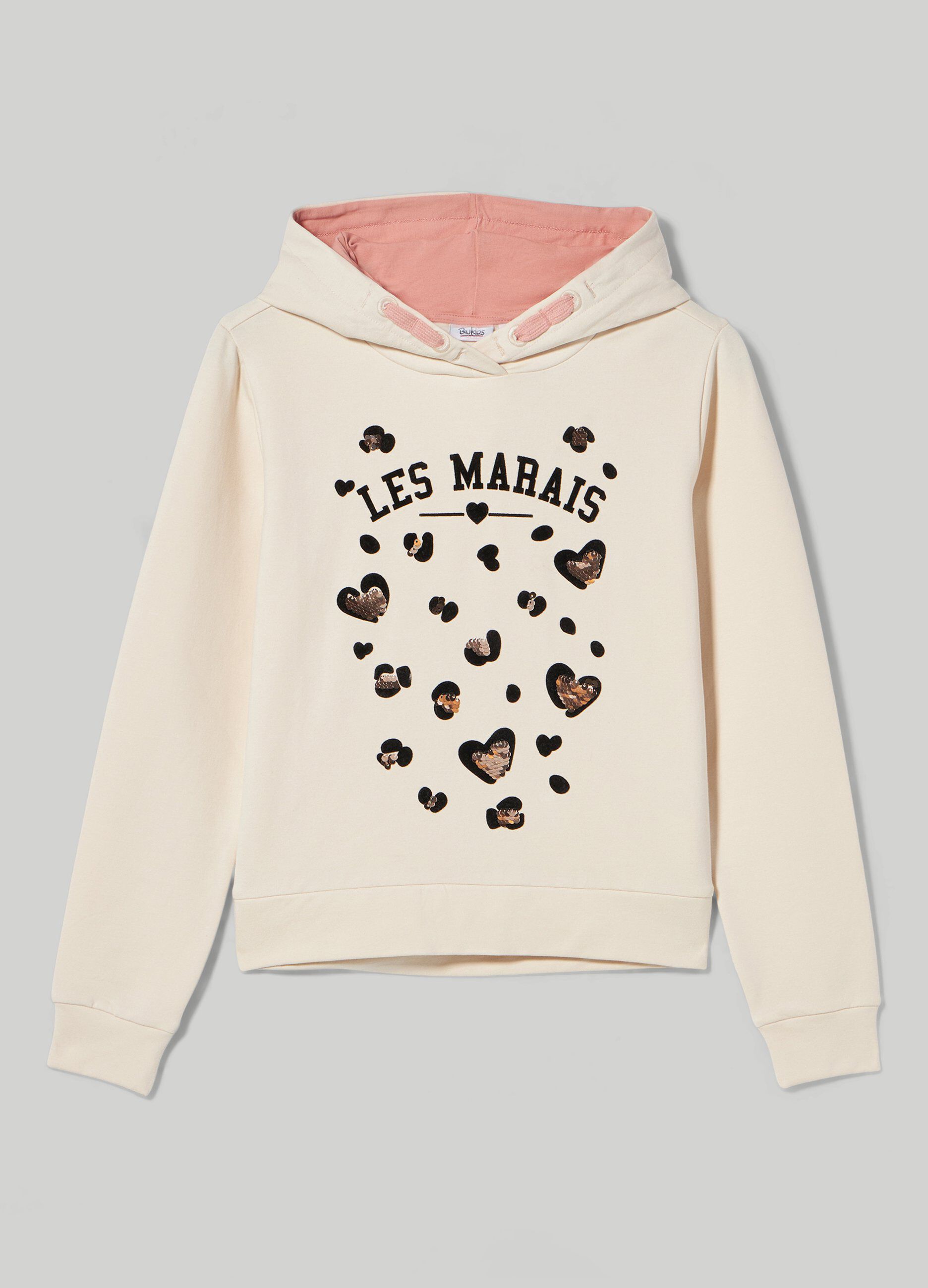 Felpe con paillettes reversibili shop