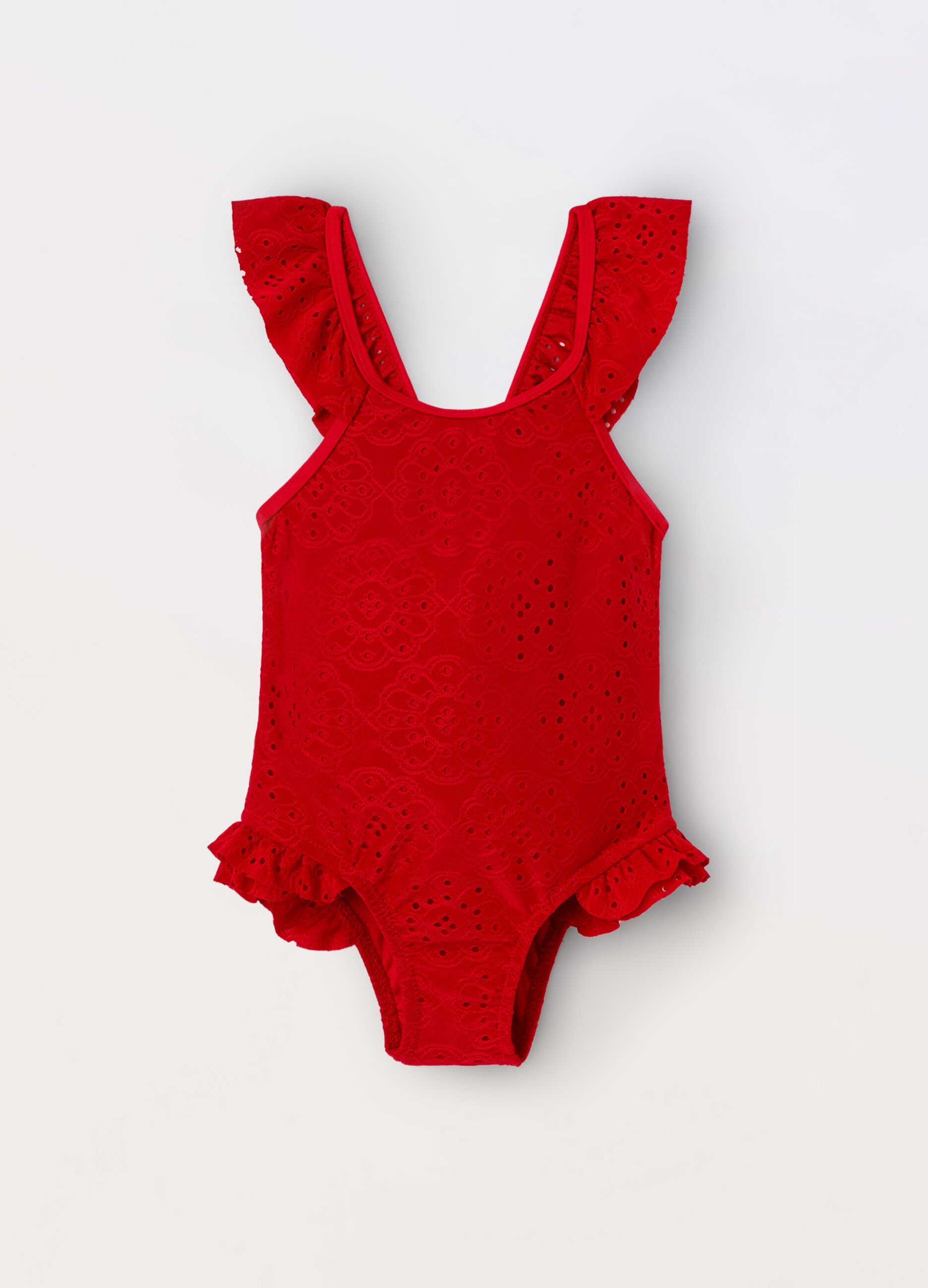 Costume intero ricamato neonata_0